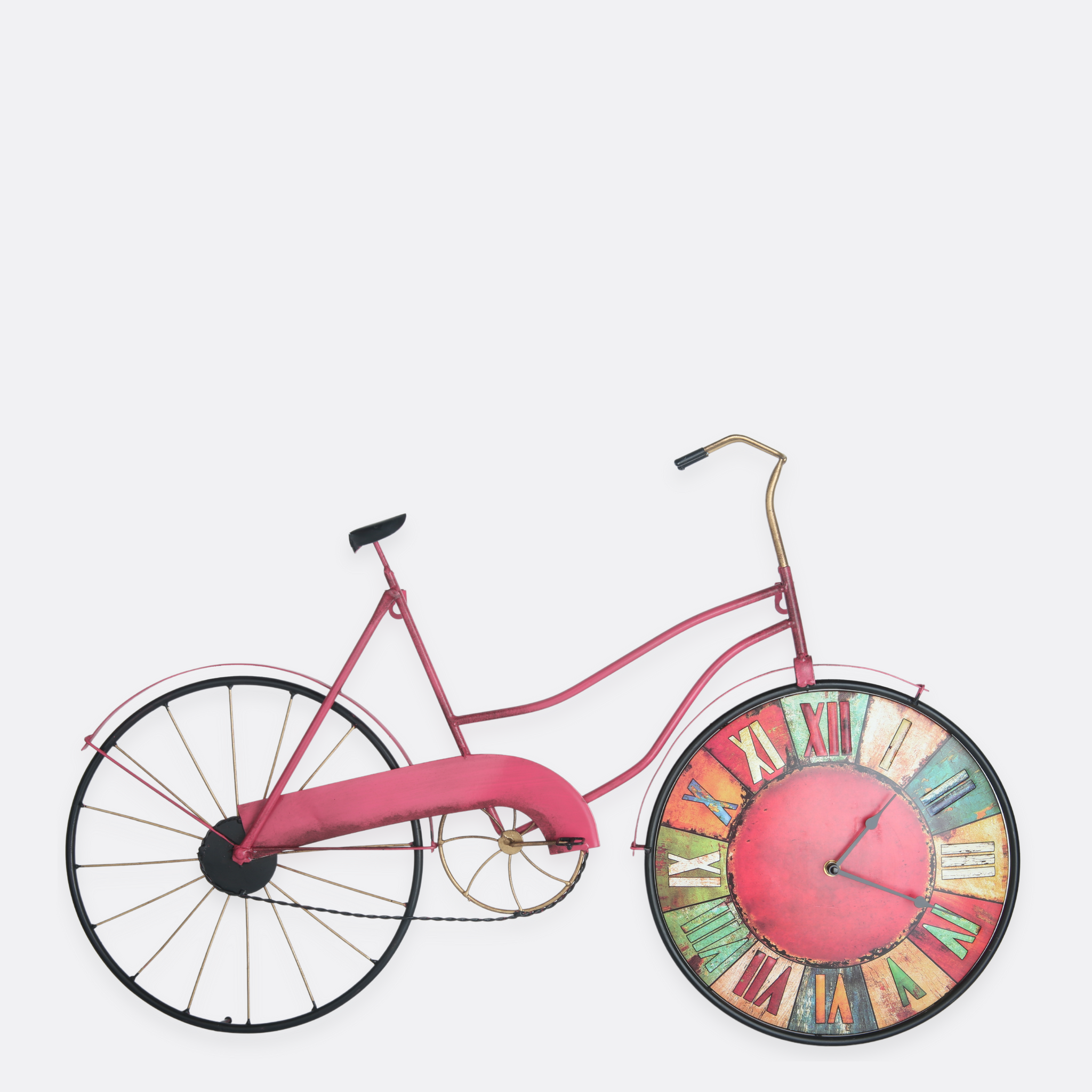 Vintage Cycle With Clock