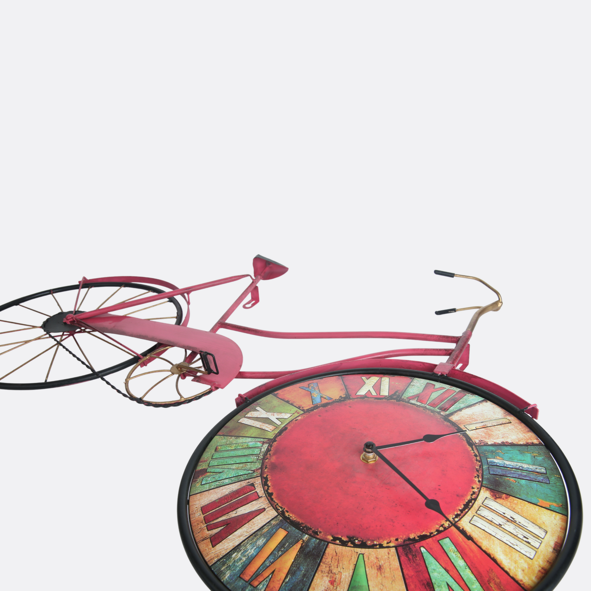 Vintage Cycle With Clock