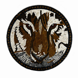 SUMATRAN TIGER - Mosaic By Qureshi's