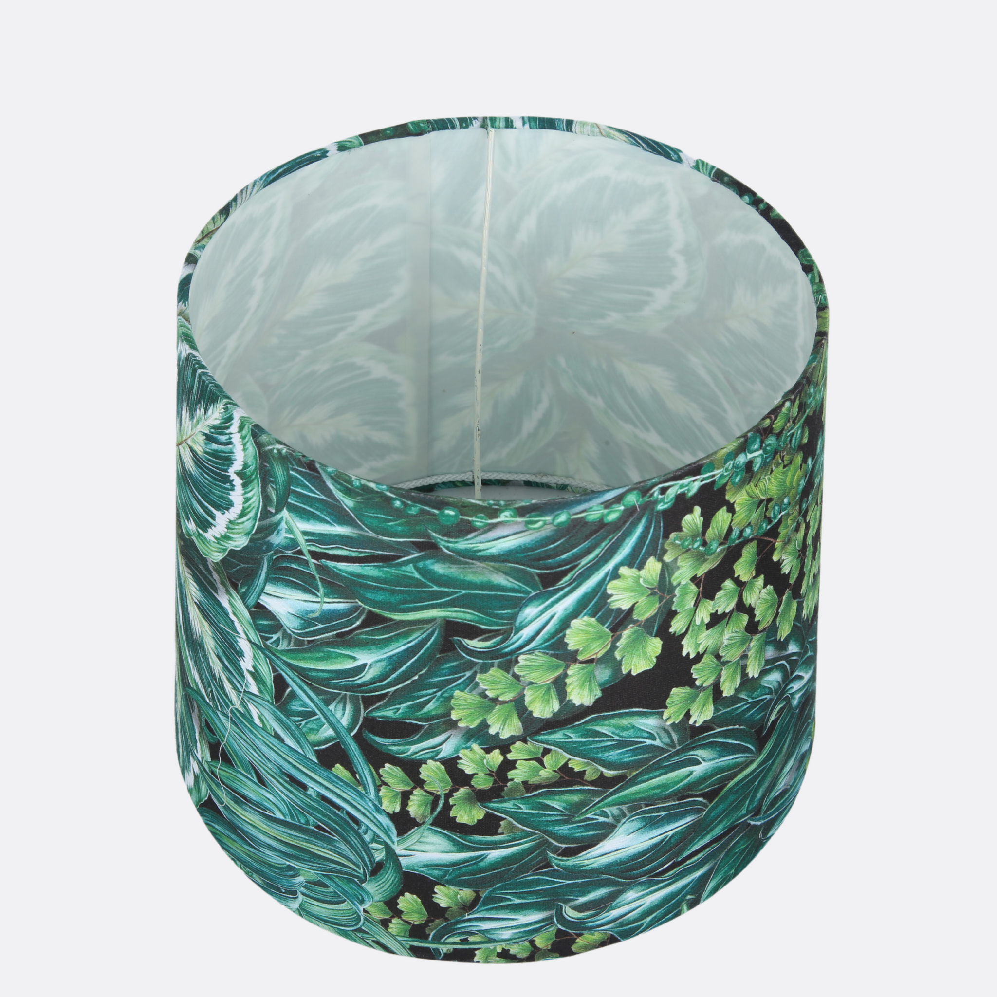 Forest Cylindrical Lamp Shades 14" ( Set Of 2 )