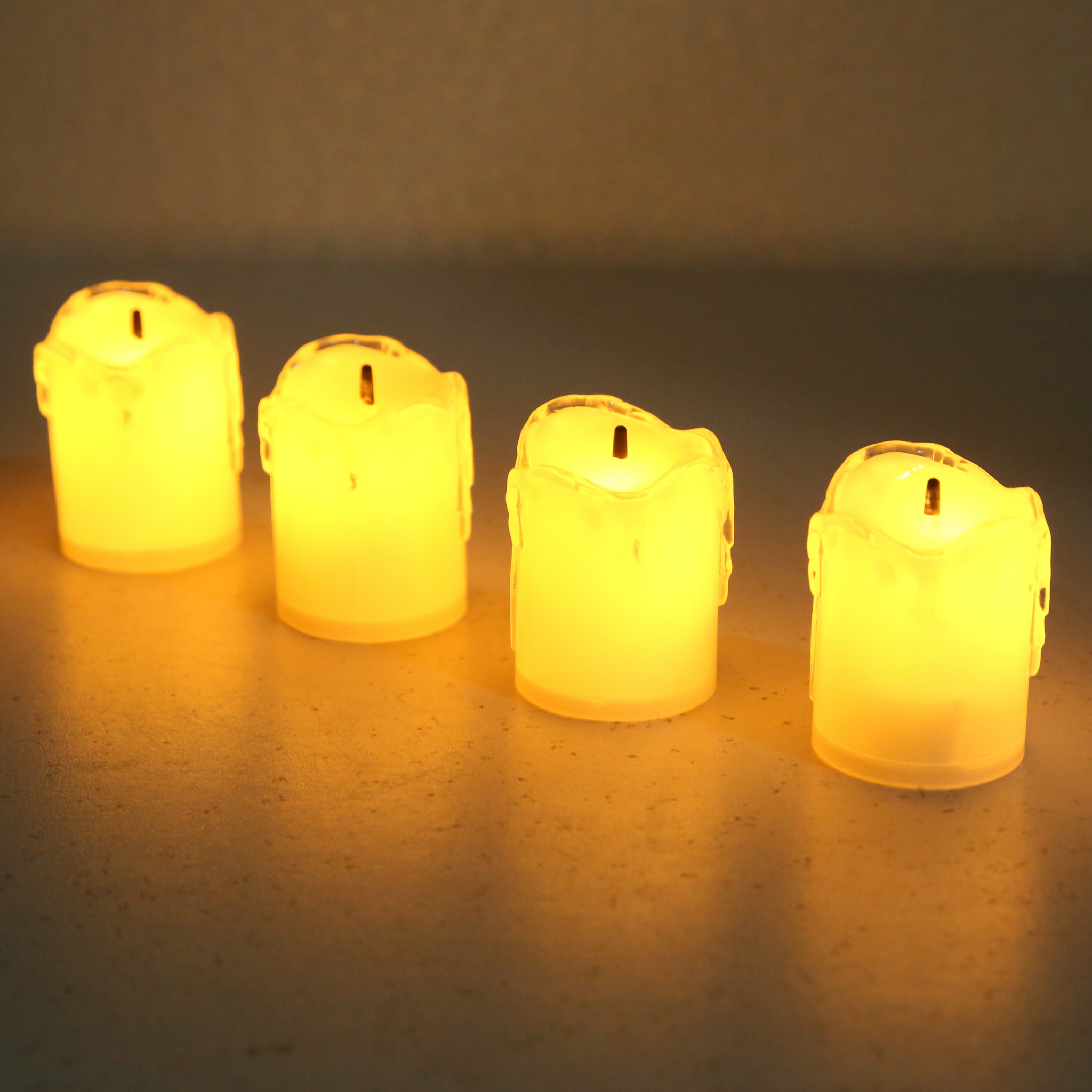 Led Candles ( Set Of 4 )