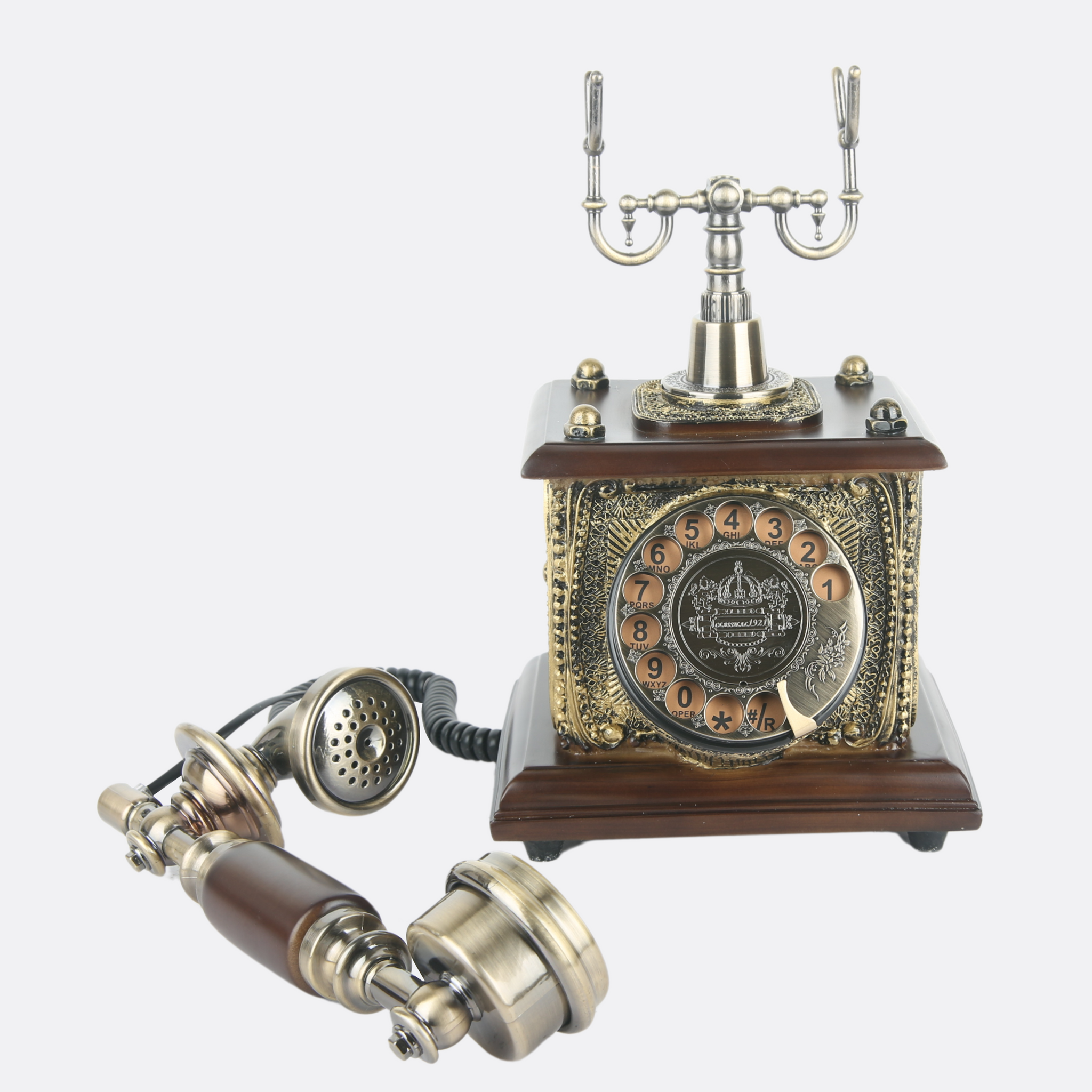 Vintage Stoneware Telephone