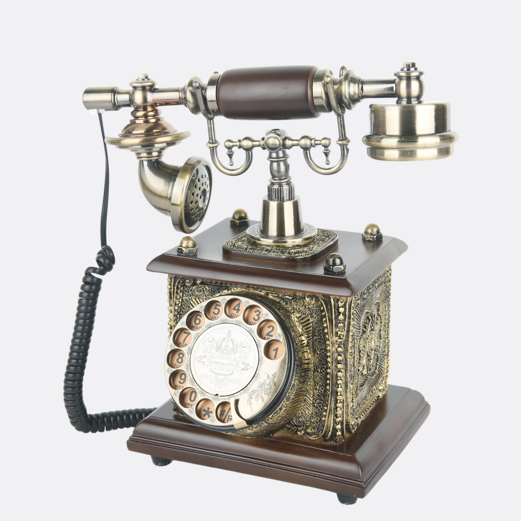 Vintage Stoneware Telephone