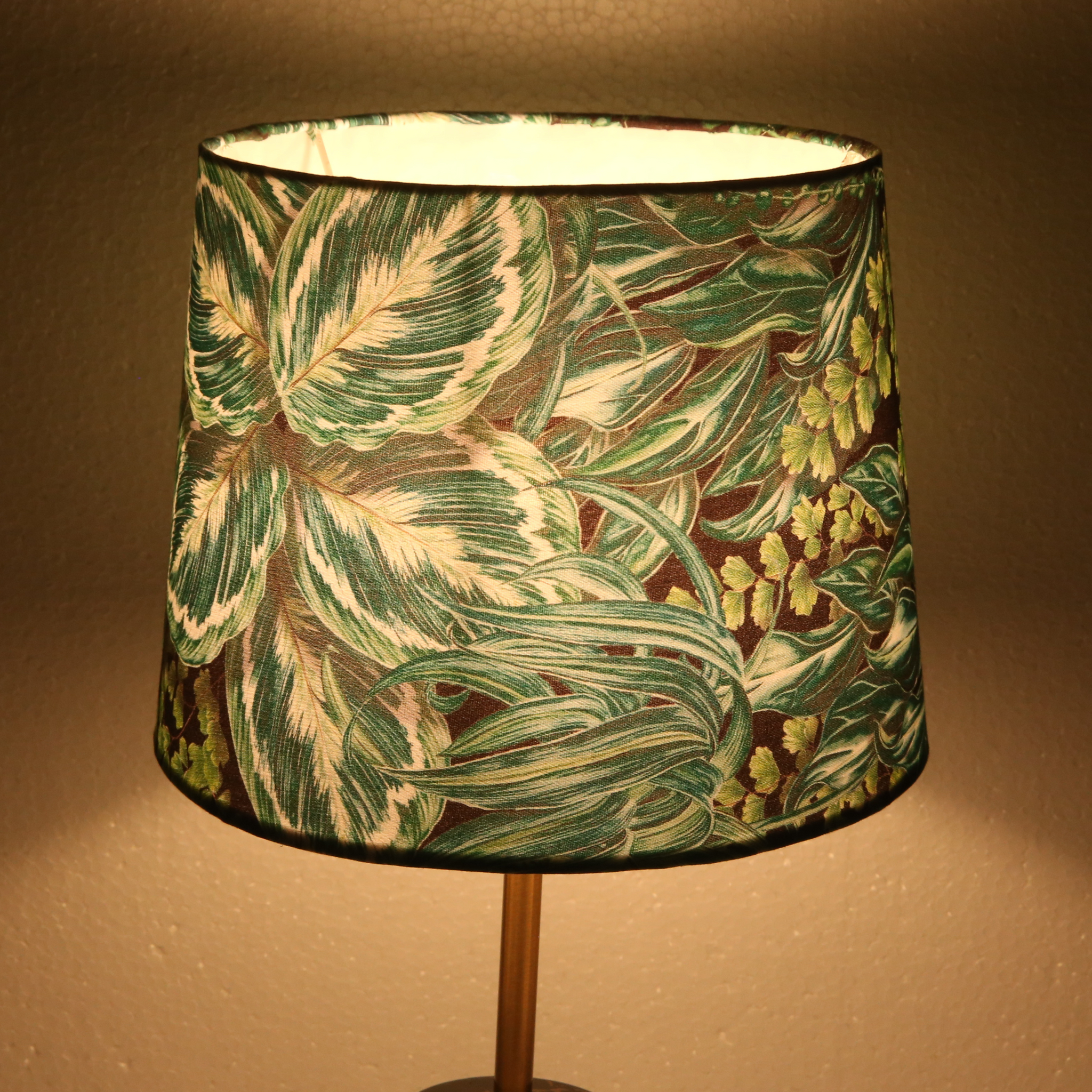 Forest Cylindrical Lamp Shades 14" ( Set Of 2 )