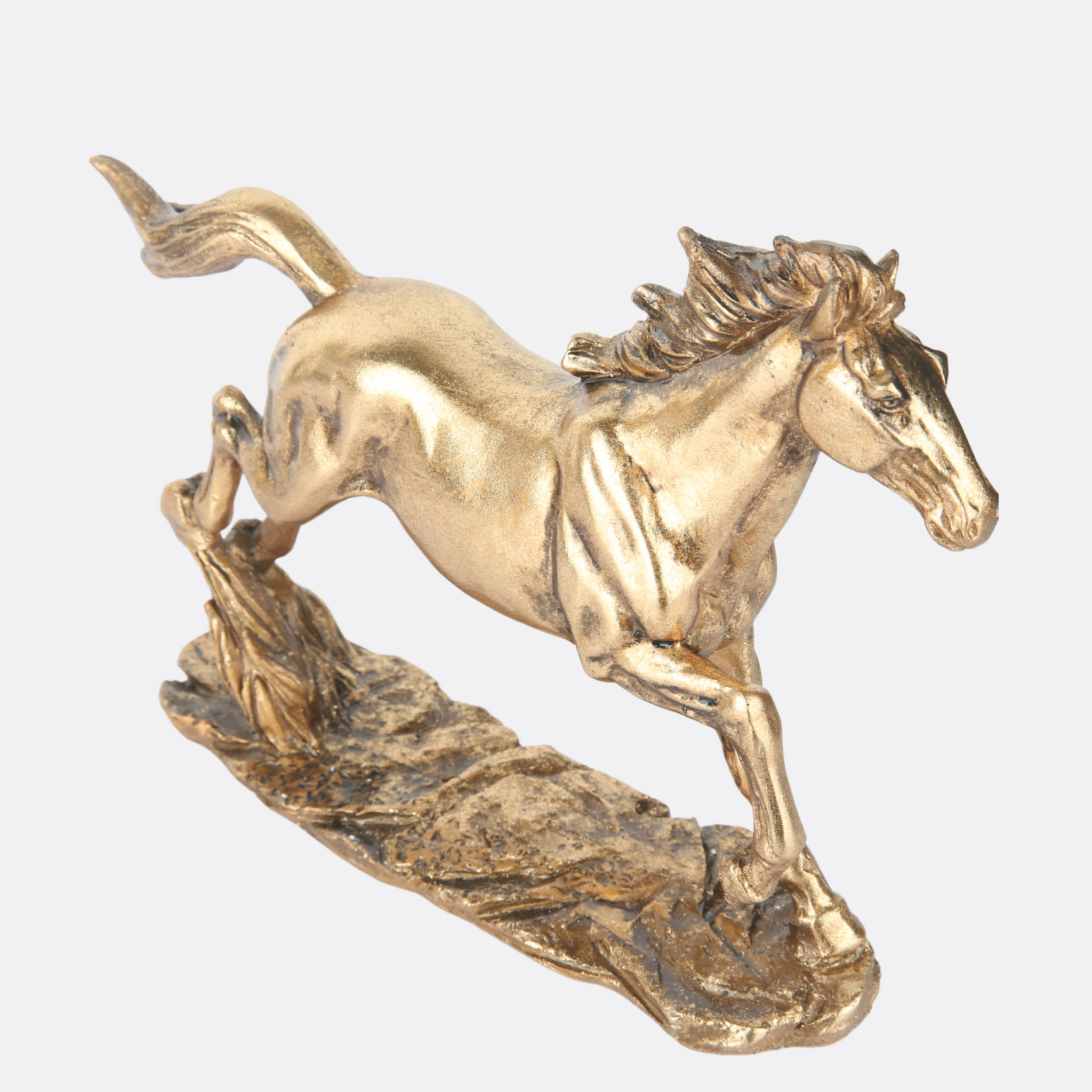 Streaming Horse Sculpture
