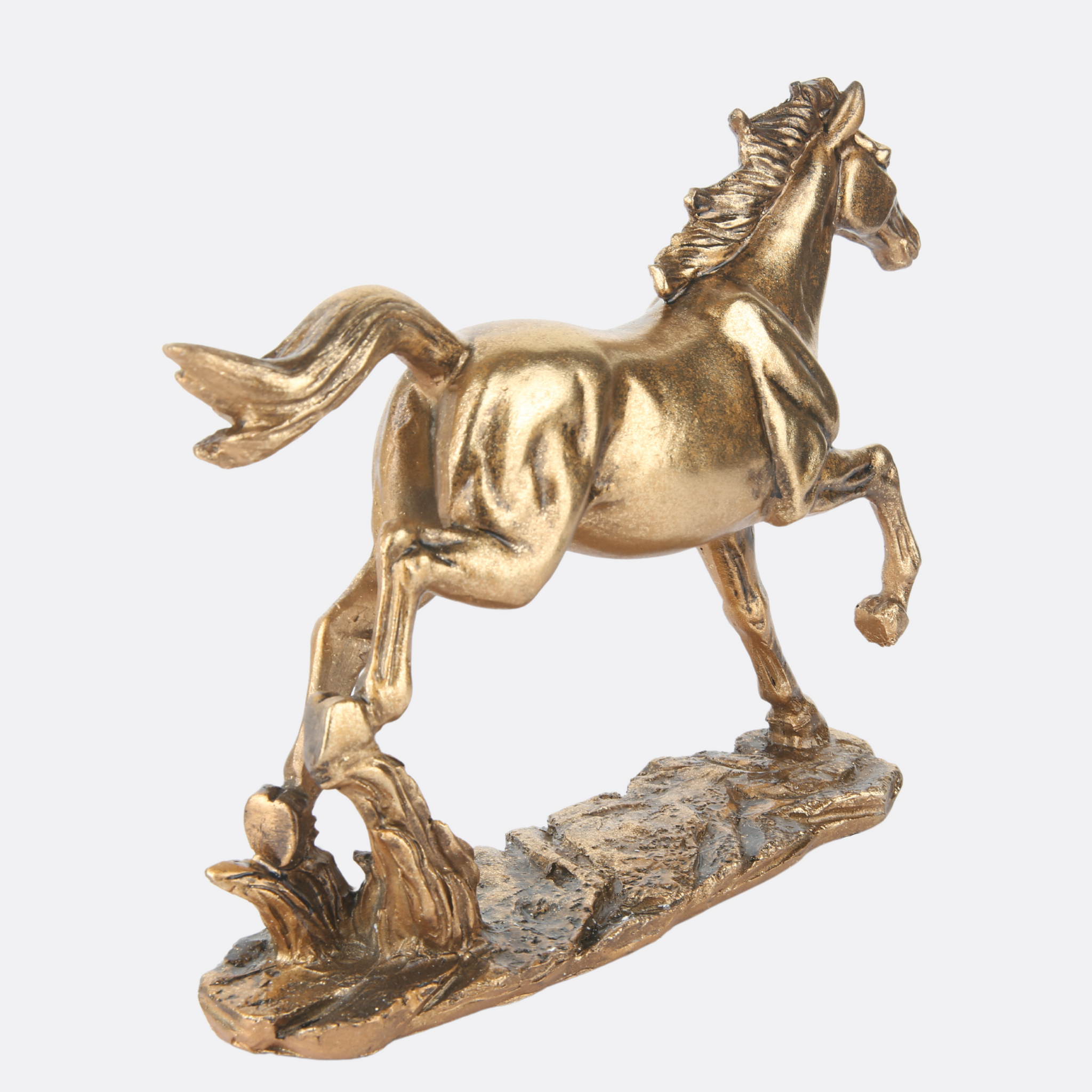 Streaming Horse Sculpture