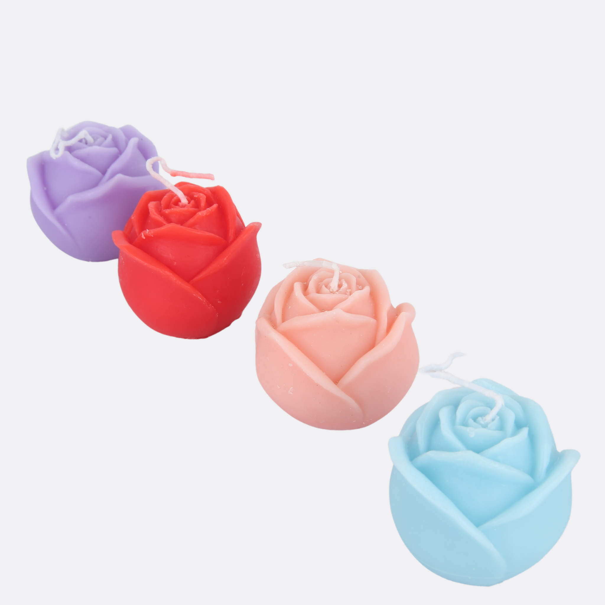 Rose Aromatic Candles ( 4 Colors )