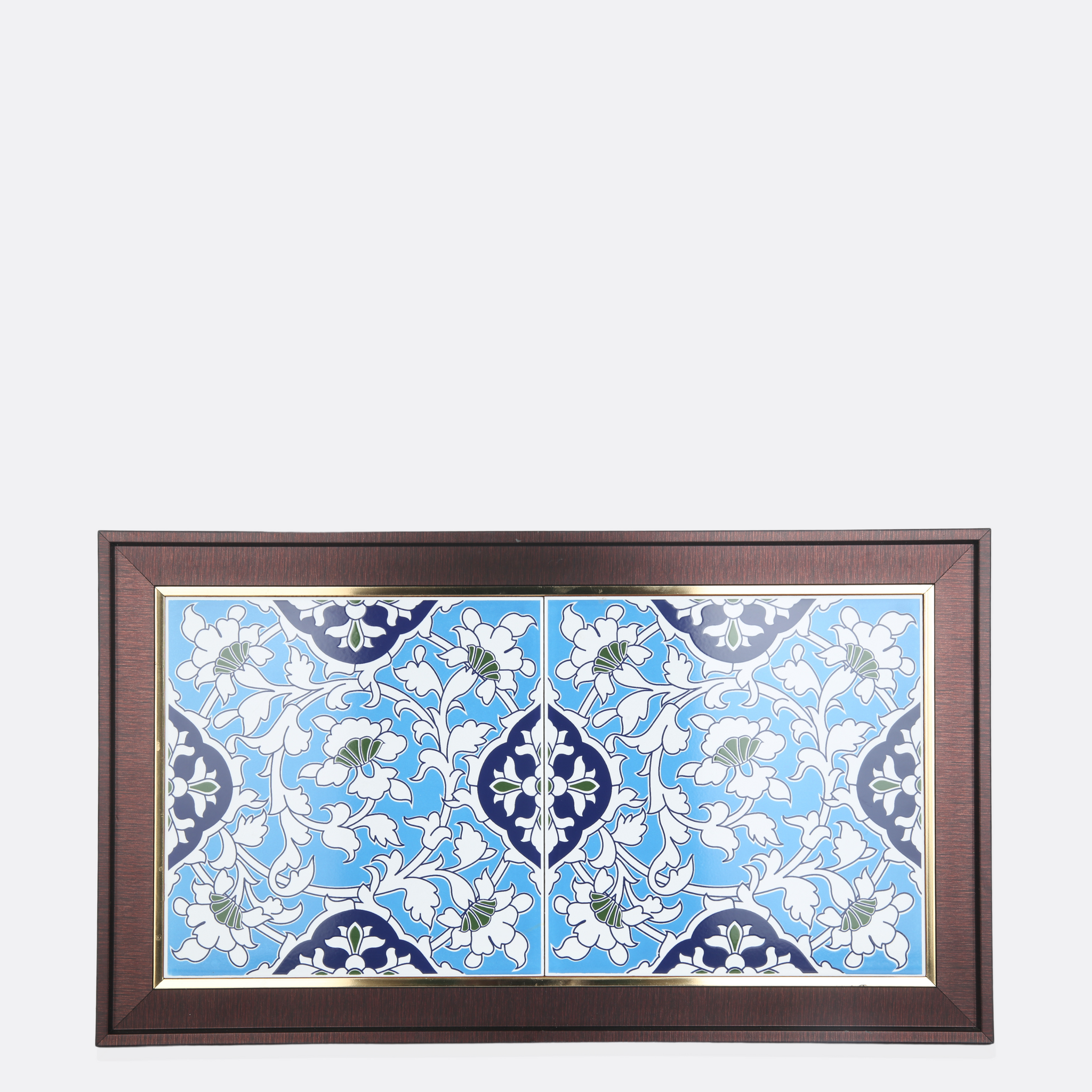 Framed Pottery Tiles Wall Hanging