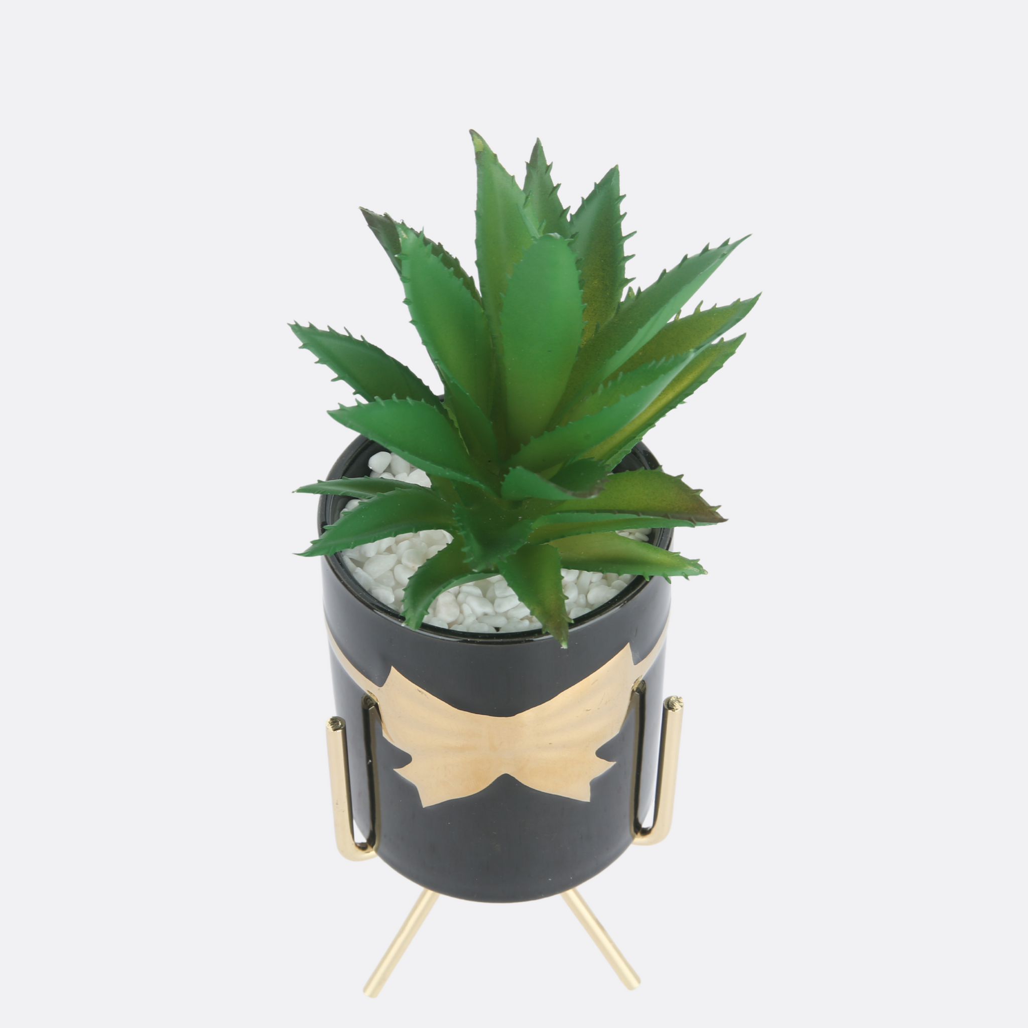 Planter with Bow Design pot