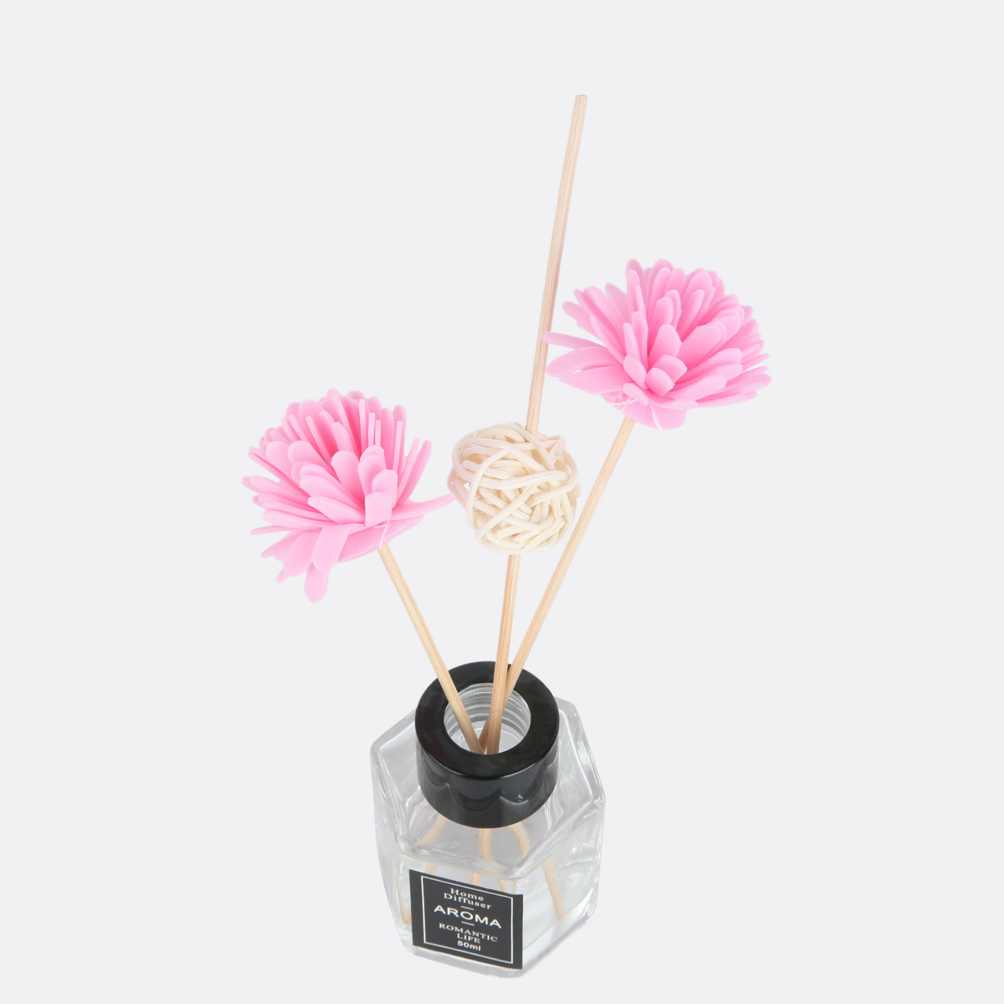Rose Reed Diffuser With Plant Arrangement