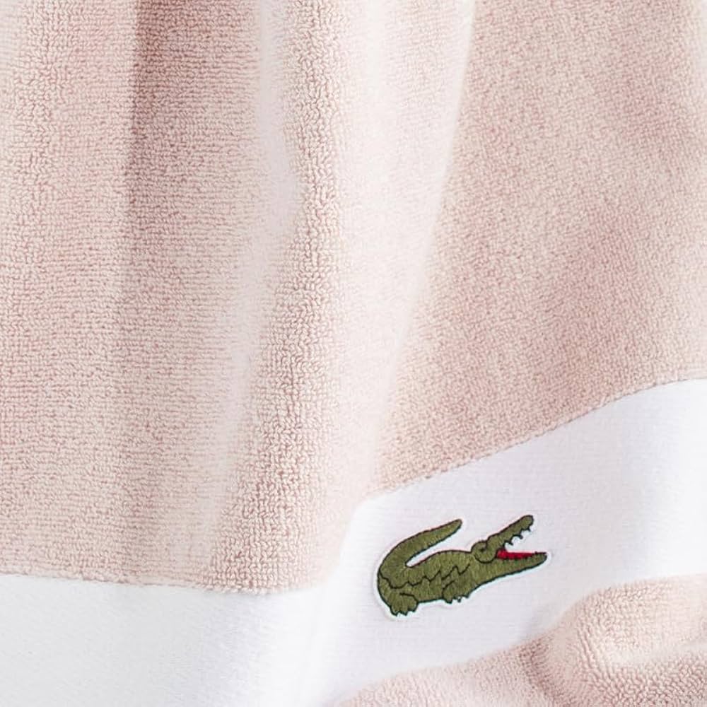 Original Lacoste Towels With Stripe ( 8 Colors )