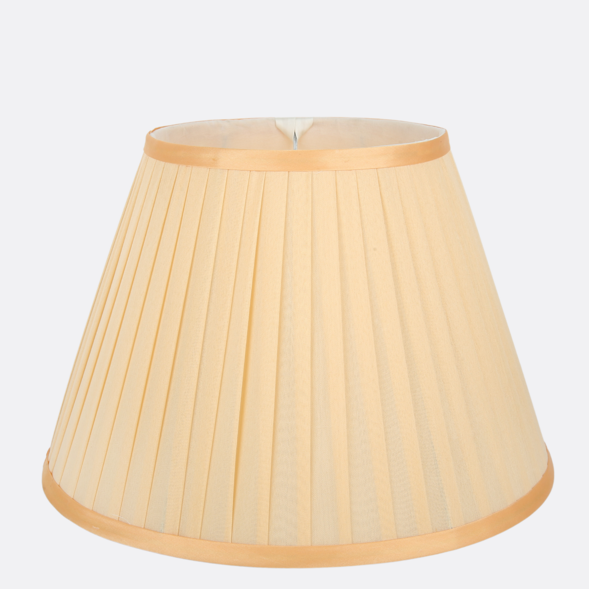 Pearl Pleated Lamp Shades 14" ( Set Of 2 )