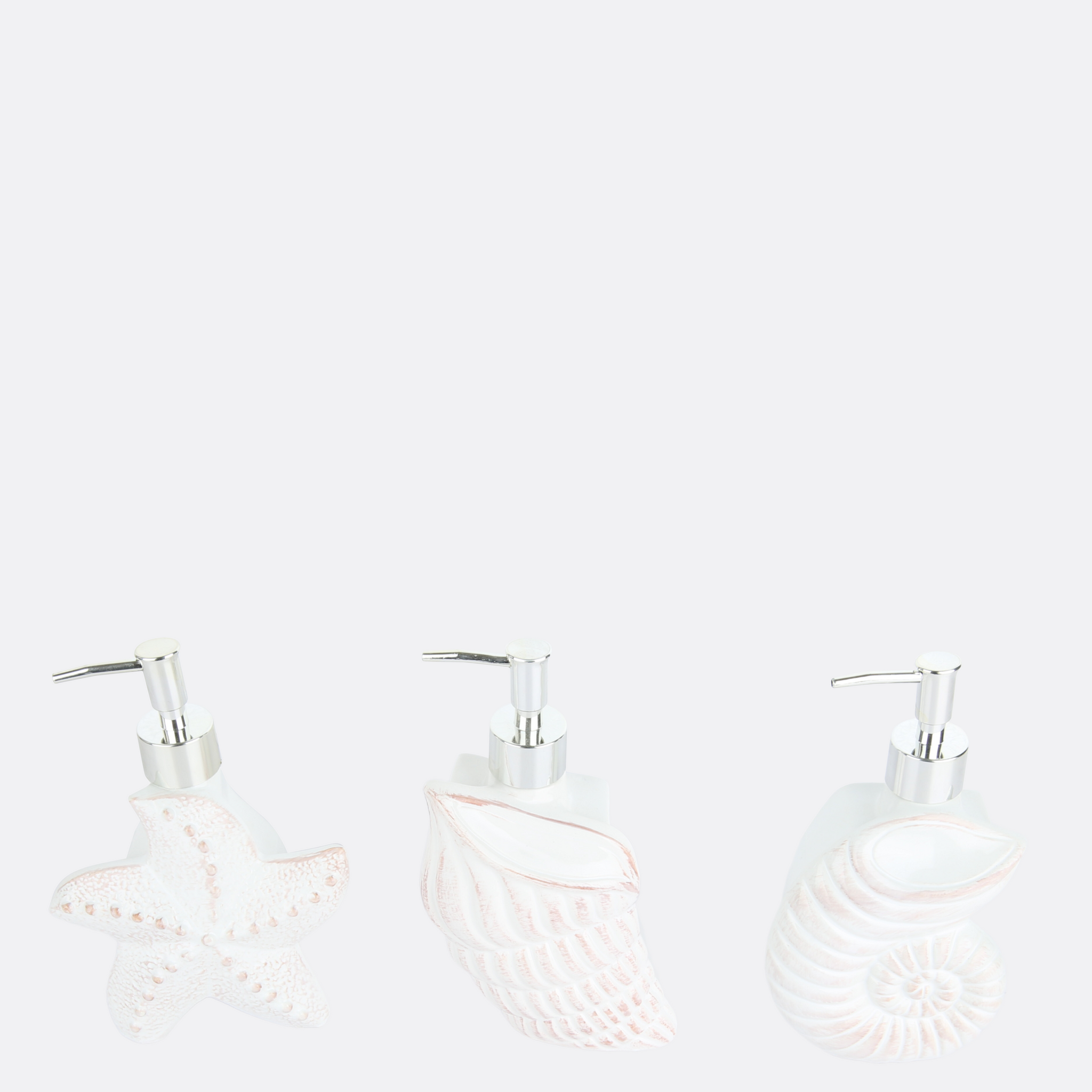 Seashell Soap Dispensers ( 3 Designs )