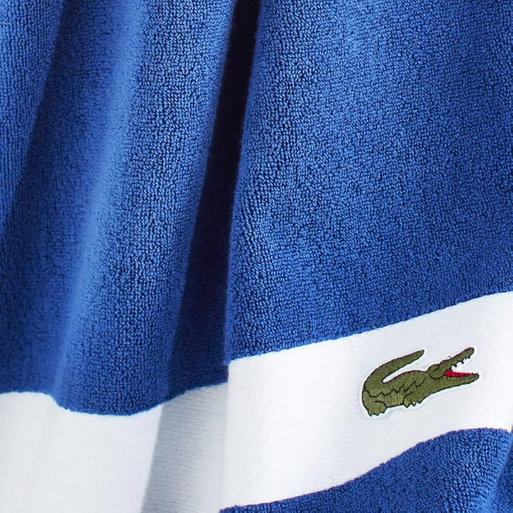 Original Lacoste Towels With Stripe ( 8 Colors )