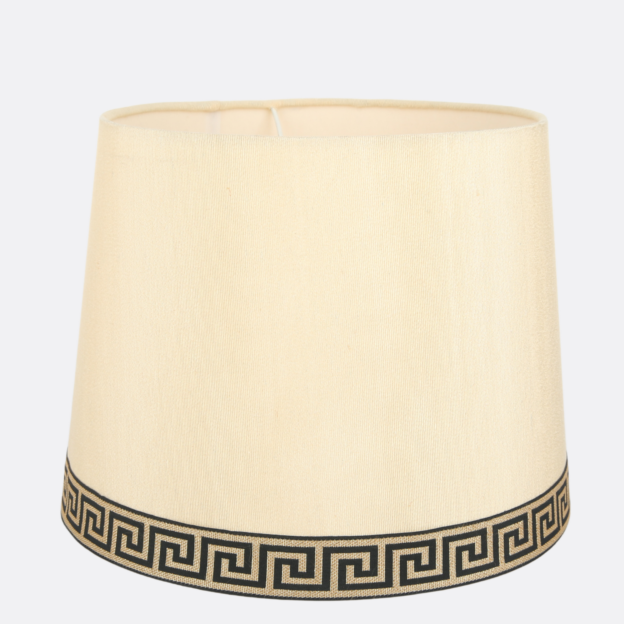 Versace Design Off White Lamp Shades 12" ( Set Of 2 )