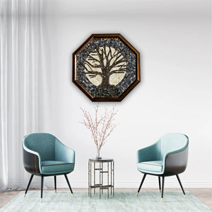 DEATH MOON TREE - Mosaic By Qureshi's