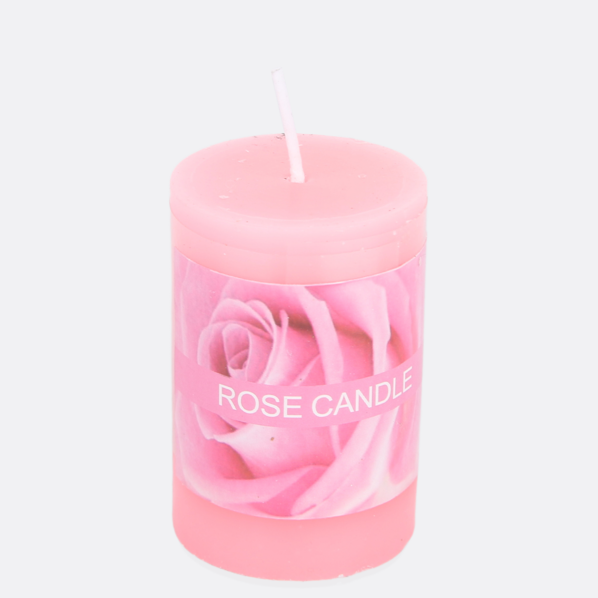 Rose Fragrant Candles ( Set Of 3 )