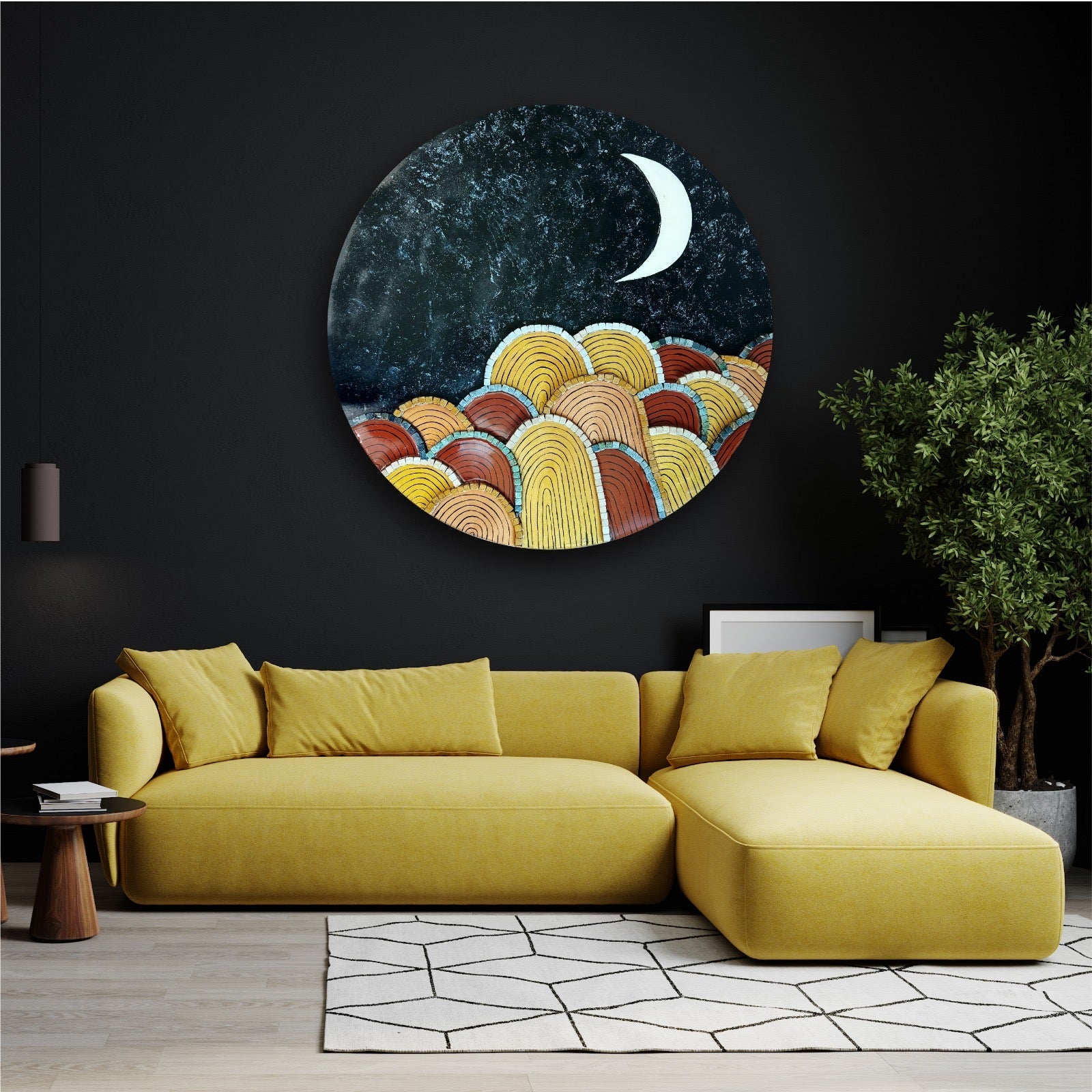 LONELY MOON LIGHT ART