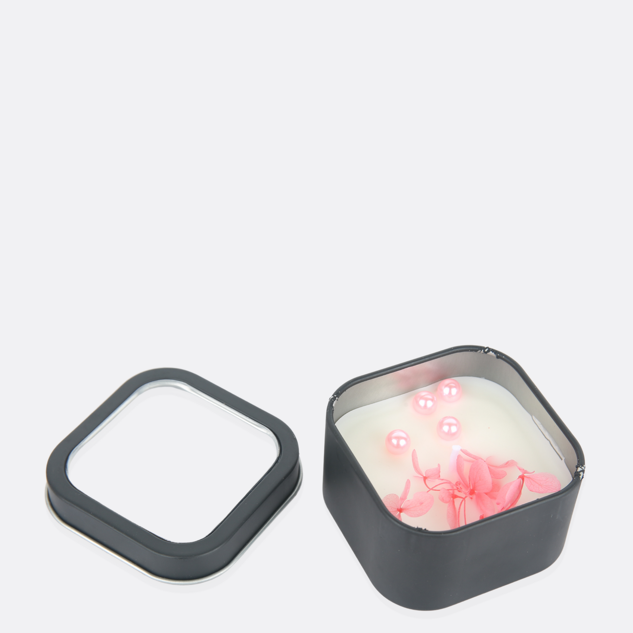 Chunks Fragrant Candle In Metallic Box ( 4 Styles )