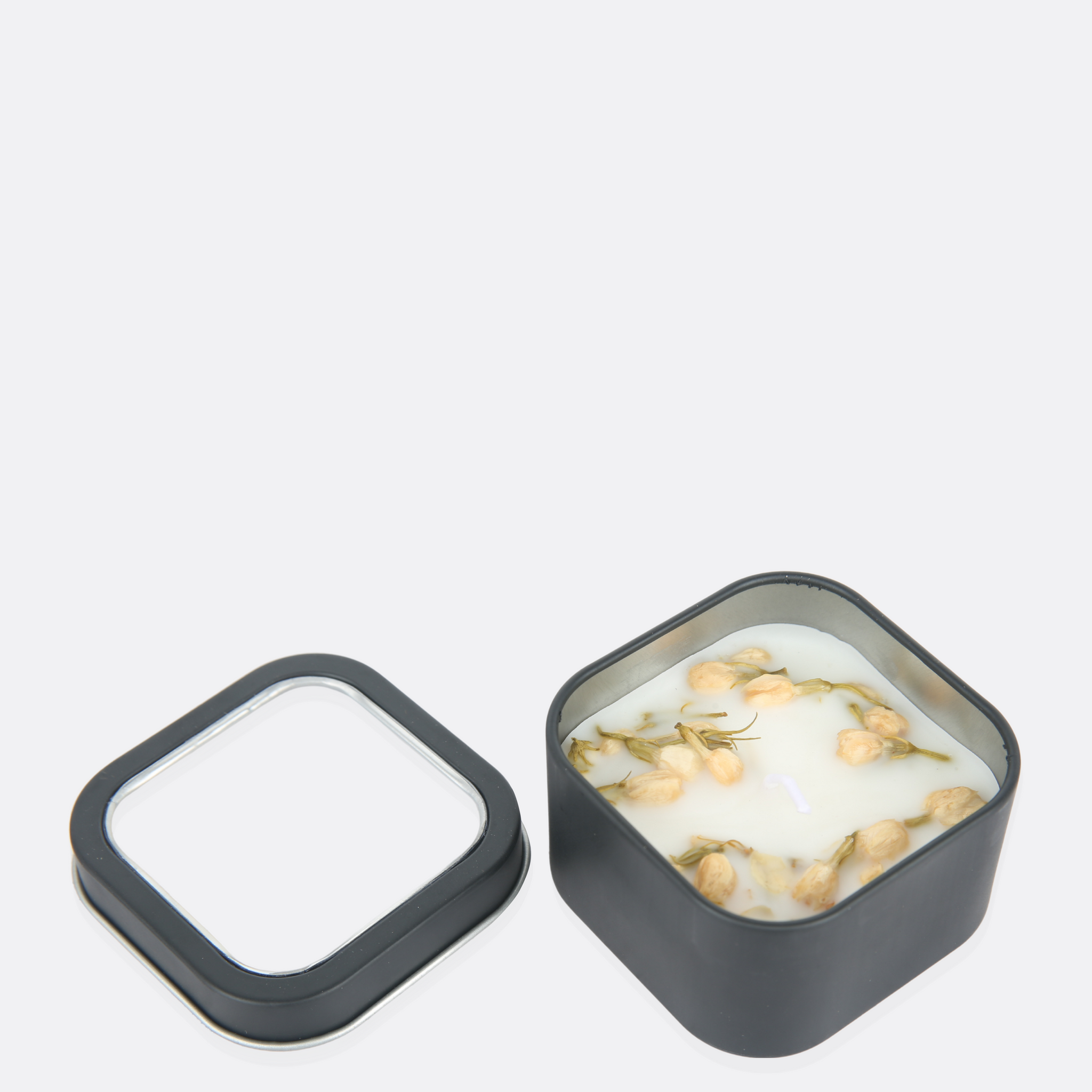 Chunks Fragrant Candle In Metallic Box ( 4 Styles )