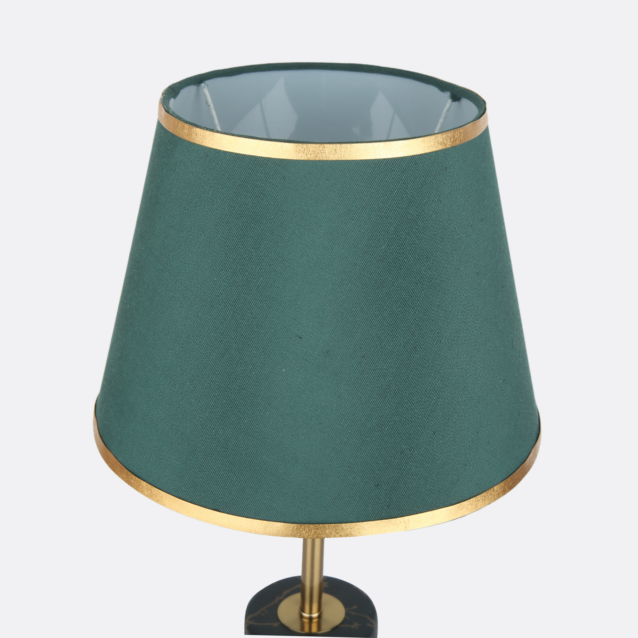 Hardback Lamp Shades, Green 12" ( Set Of 2 )