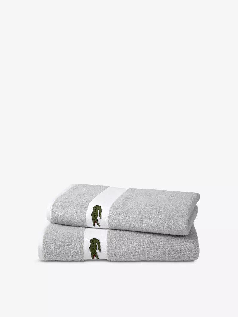 Original Lacoste Towels With Stripe ( 8 Colors )