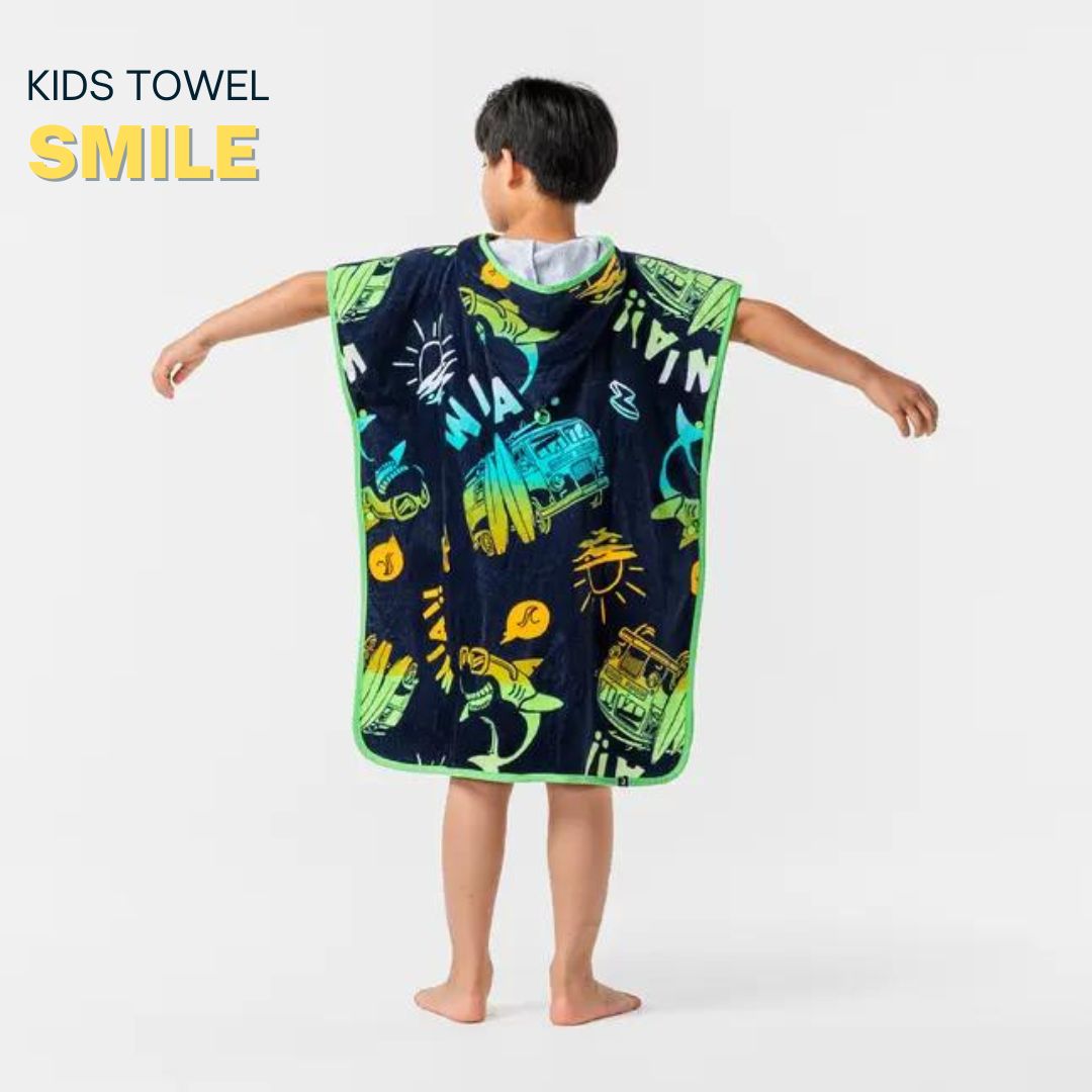 Hoodied Bath Towel For Kids
