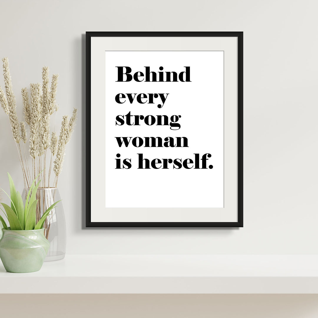 Femme Persona Statement Typography