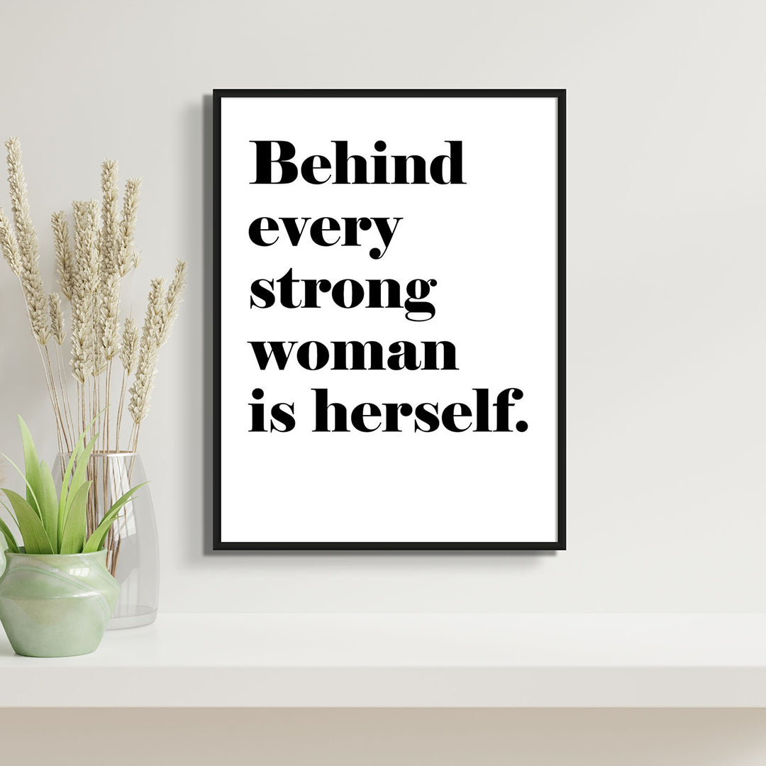 Femme Persona Statement Typography