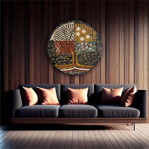 TREE OF DARK LIFE - Mosaic By Qureshi's