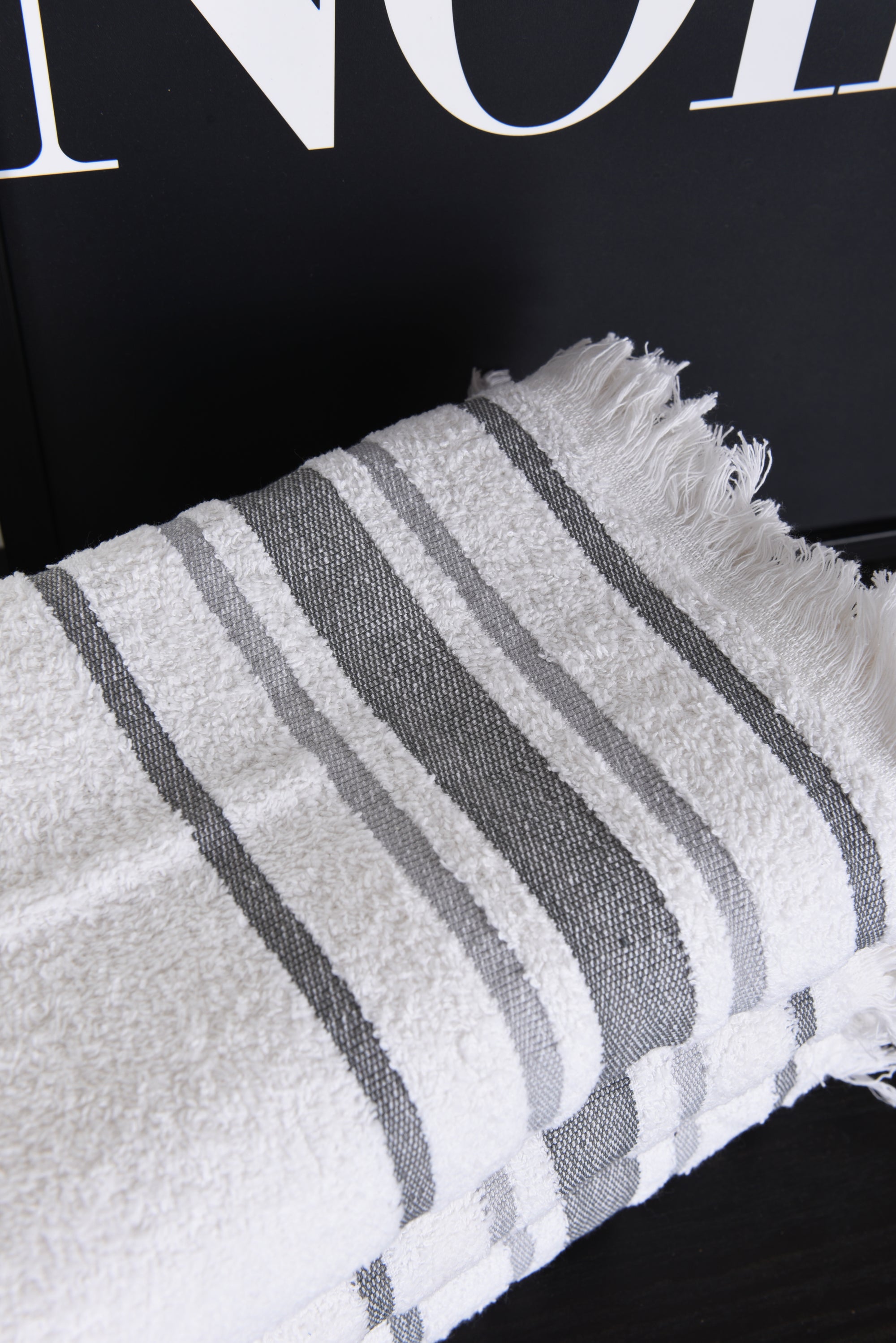 Pious Ride Stripe Bath Towel