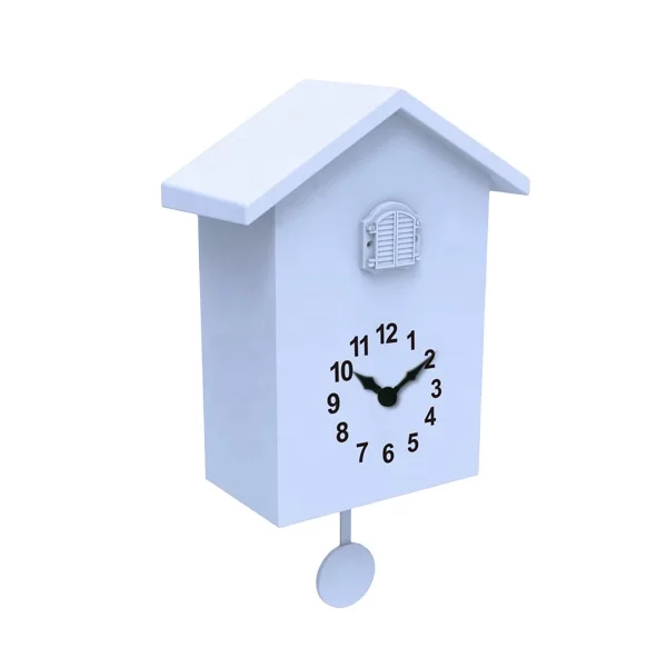 Wooden Cuckoo Clock With Pendulum