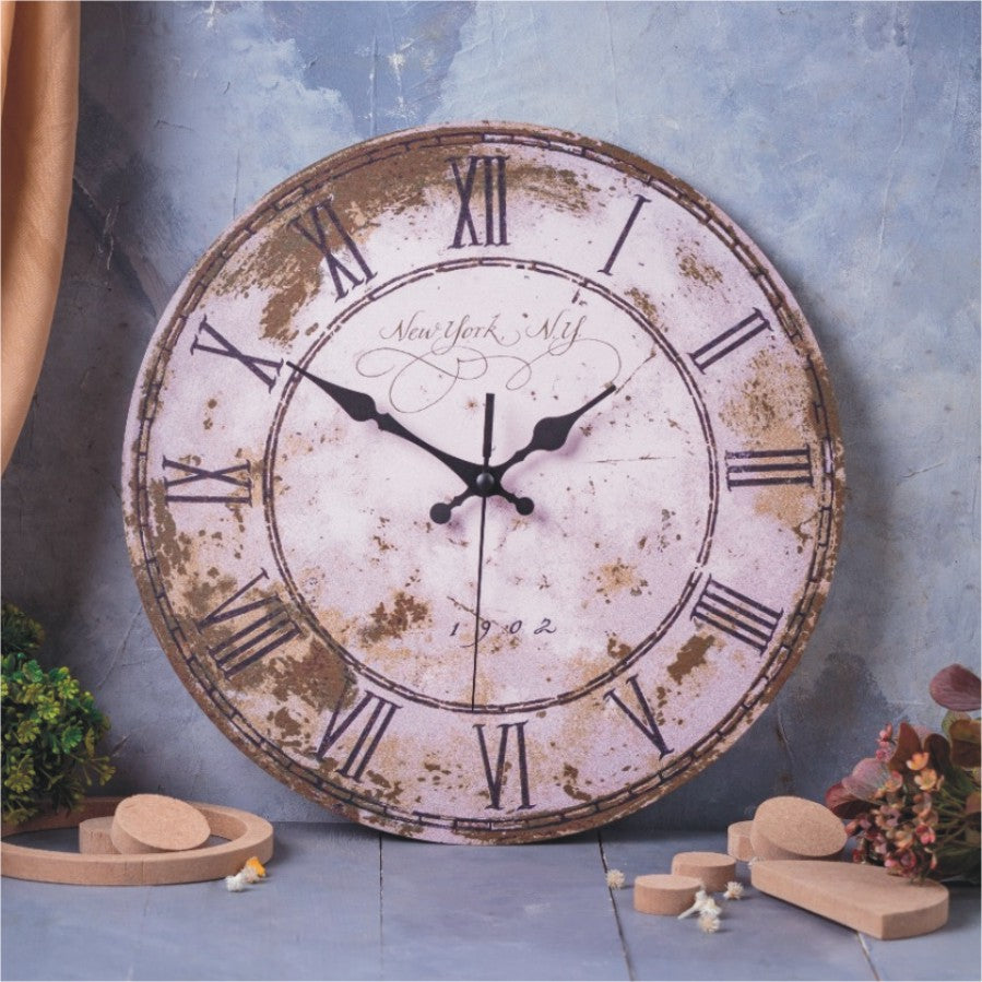 Historic Metal Wall Clock