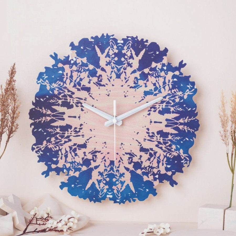 Forest Metal Wall Clock