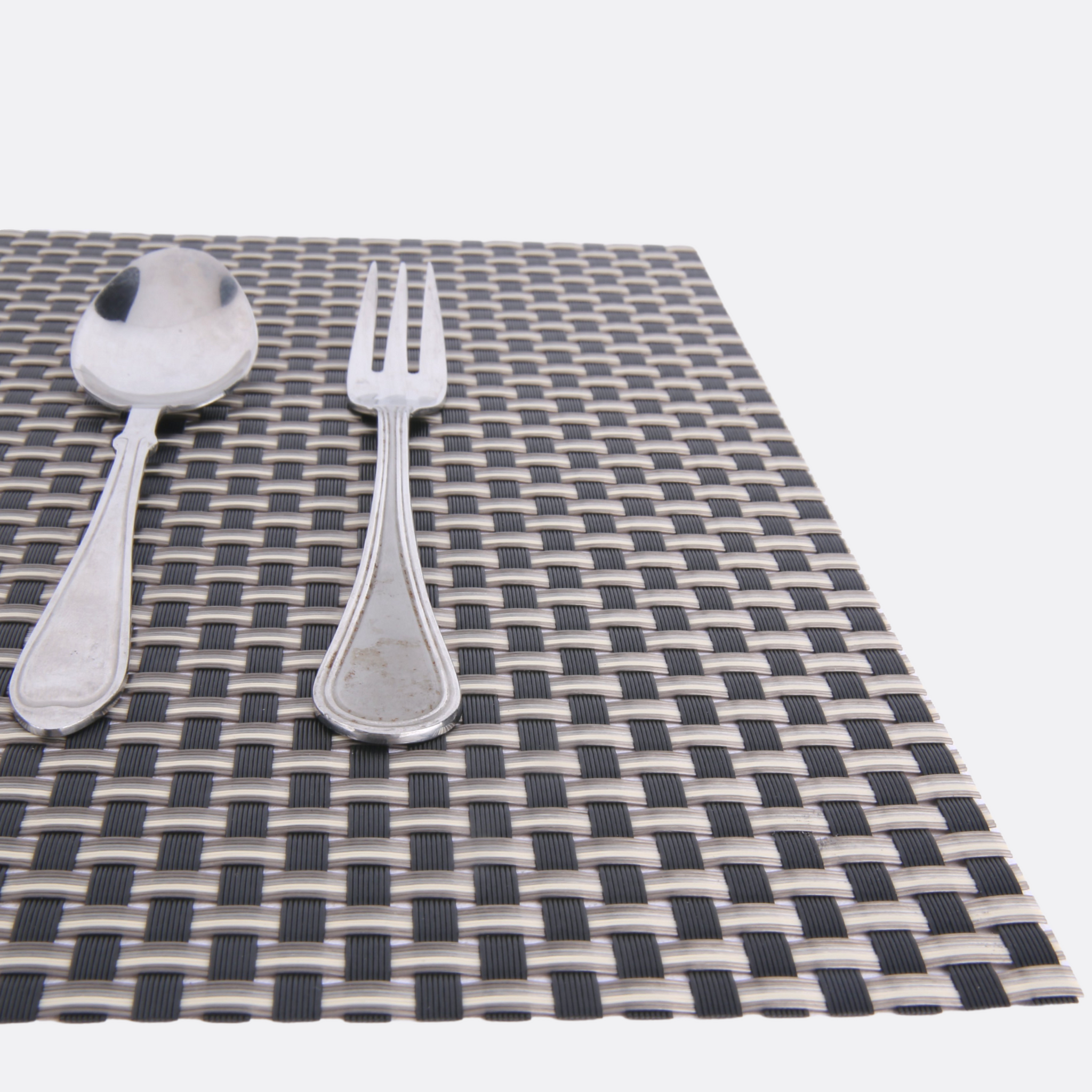 Self Textured Ductile place Mats (Set Of 2)