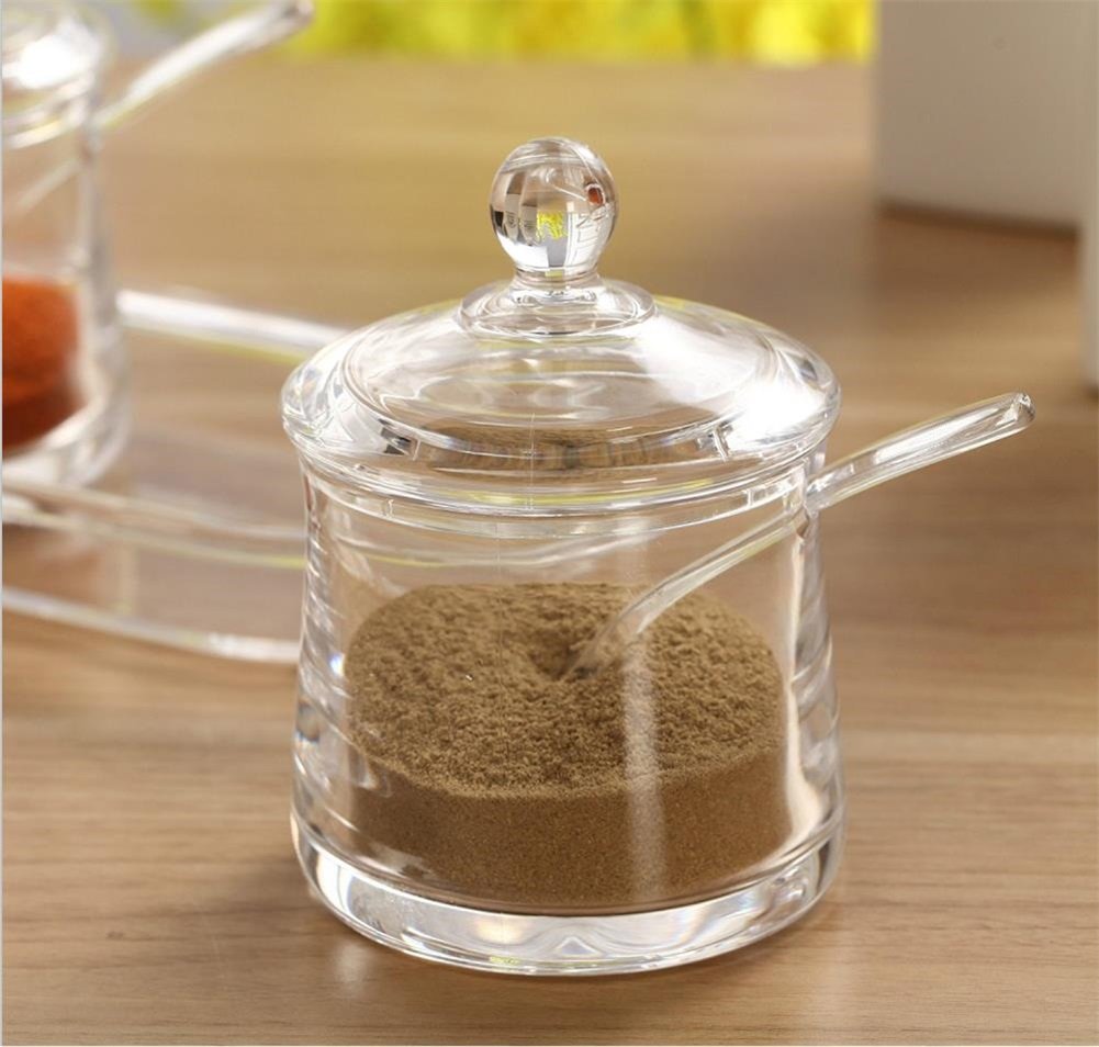 Spice Jars With Tray
