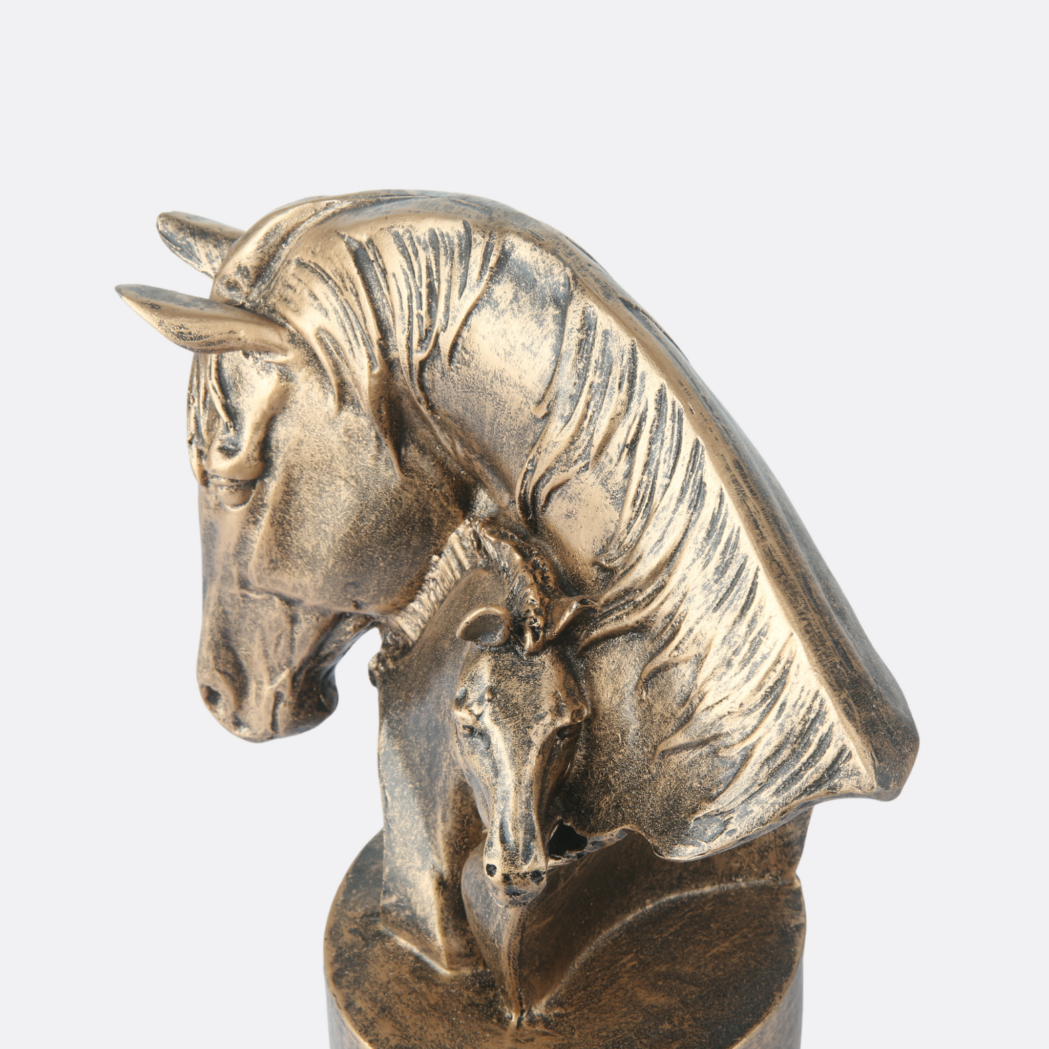 Horse And Foal Sculpture