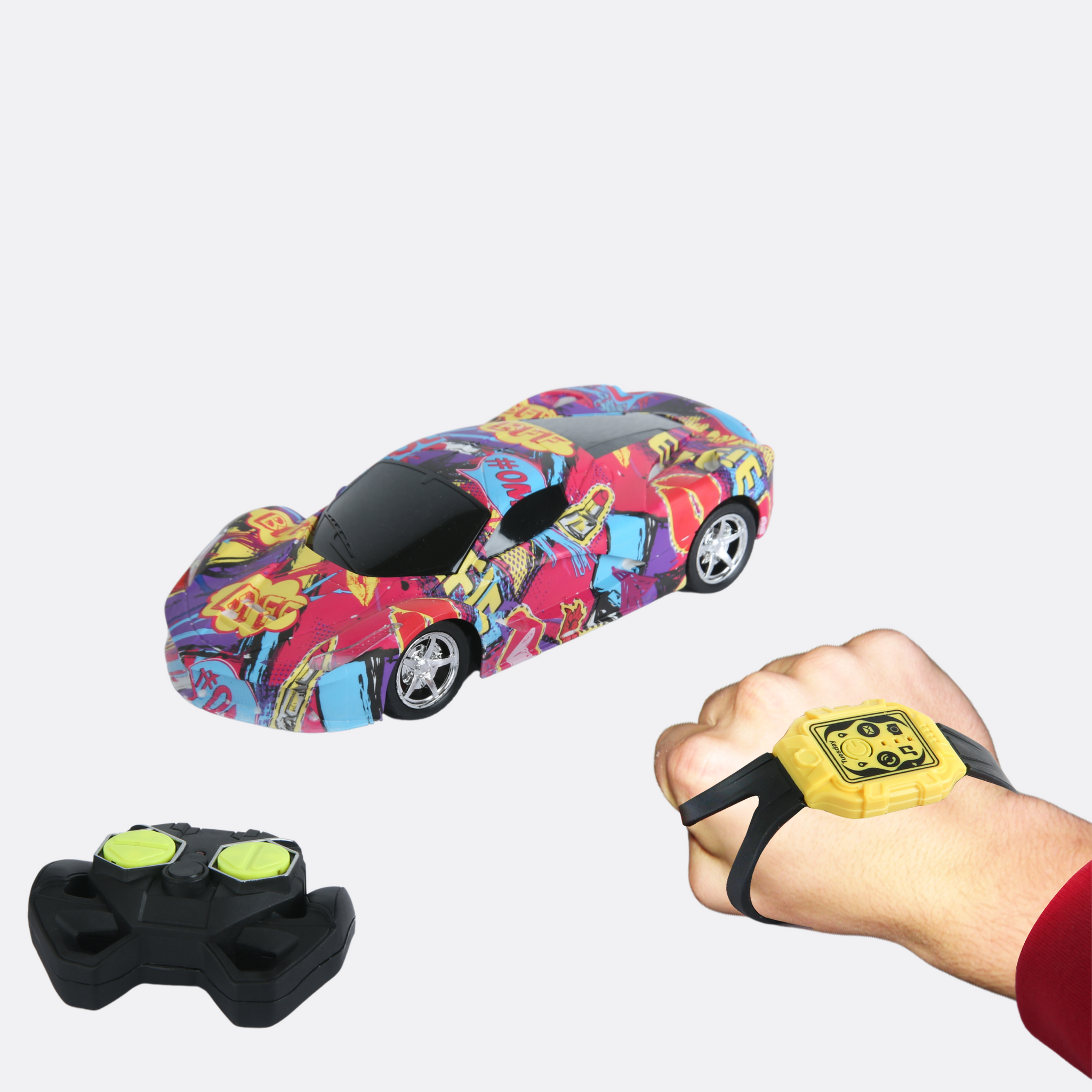 Remote Control And Hand Gesture Car