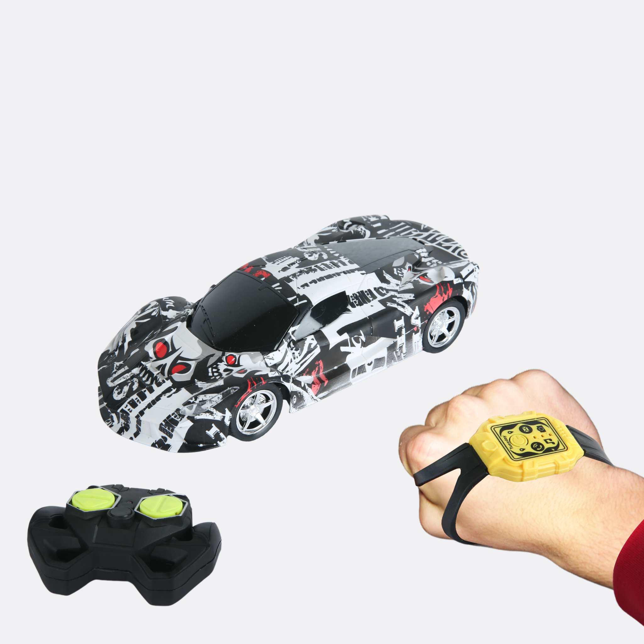 Remote Control And Hand Gesture Car