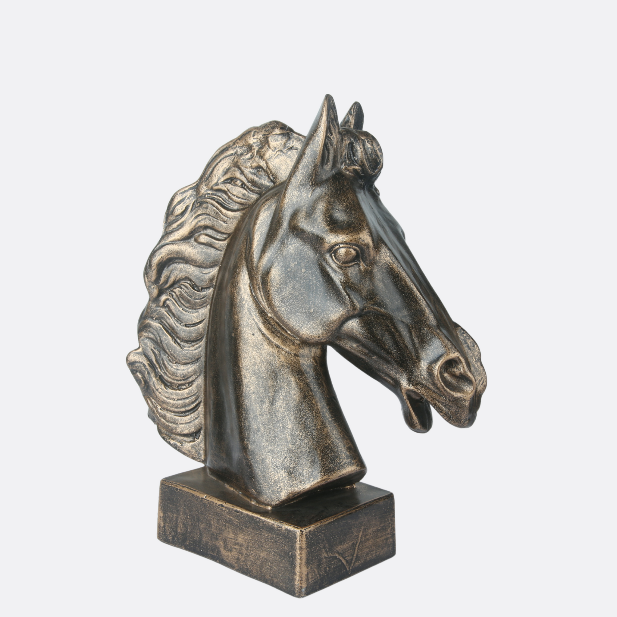 Monumental Profile horse sculpture