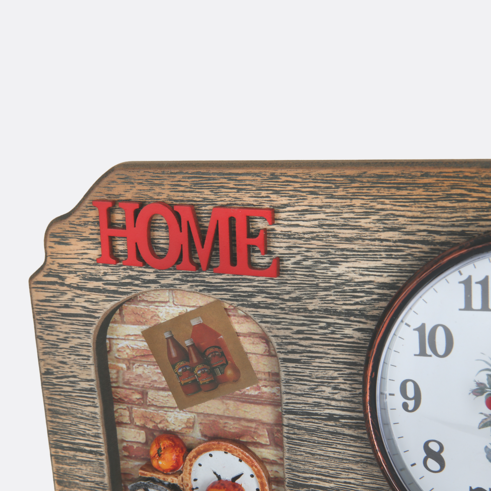 Home Key Holder With Clock