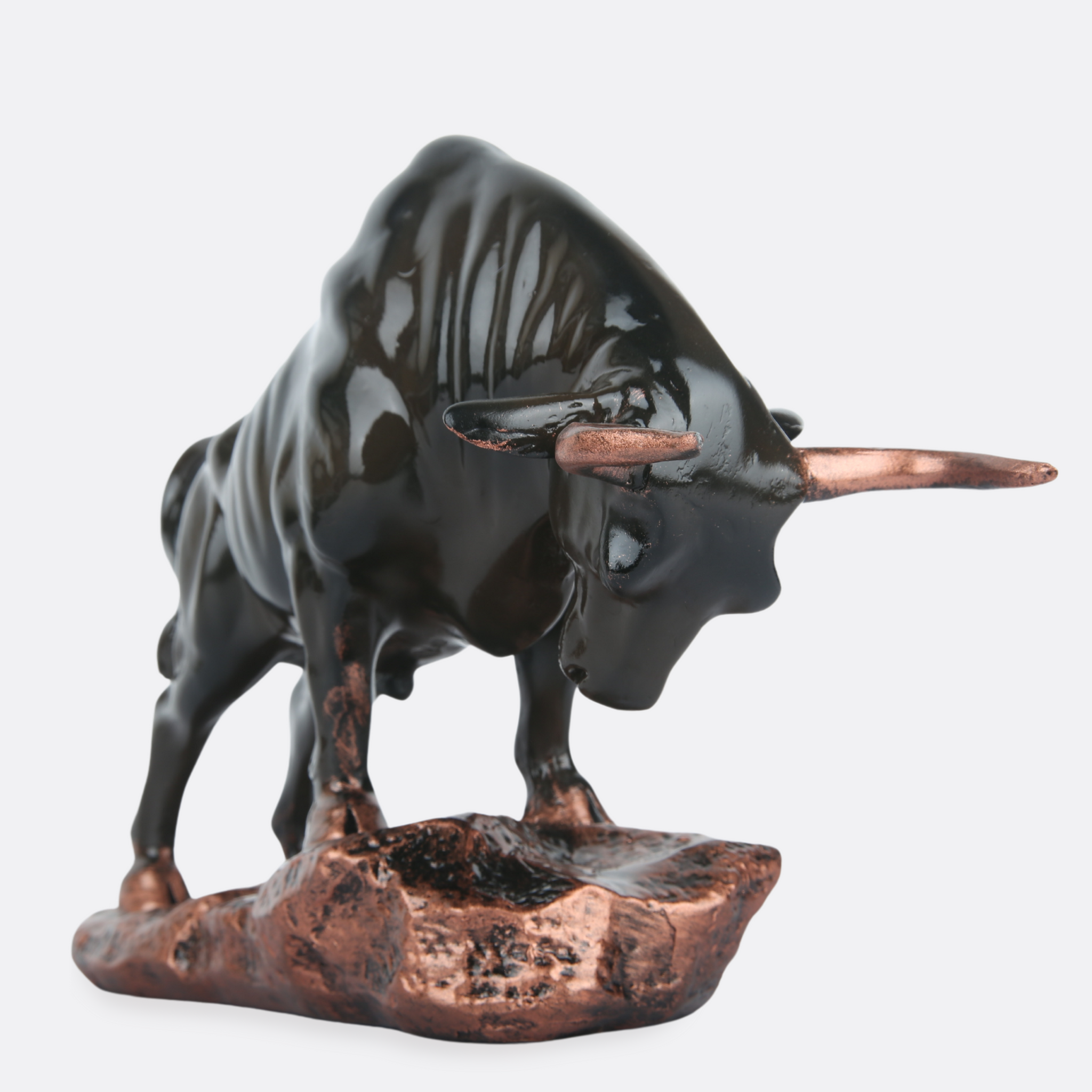 Discerning Bull Sculpture
