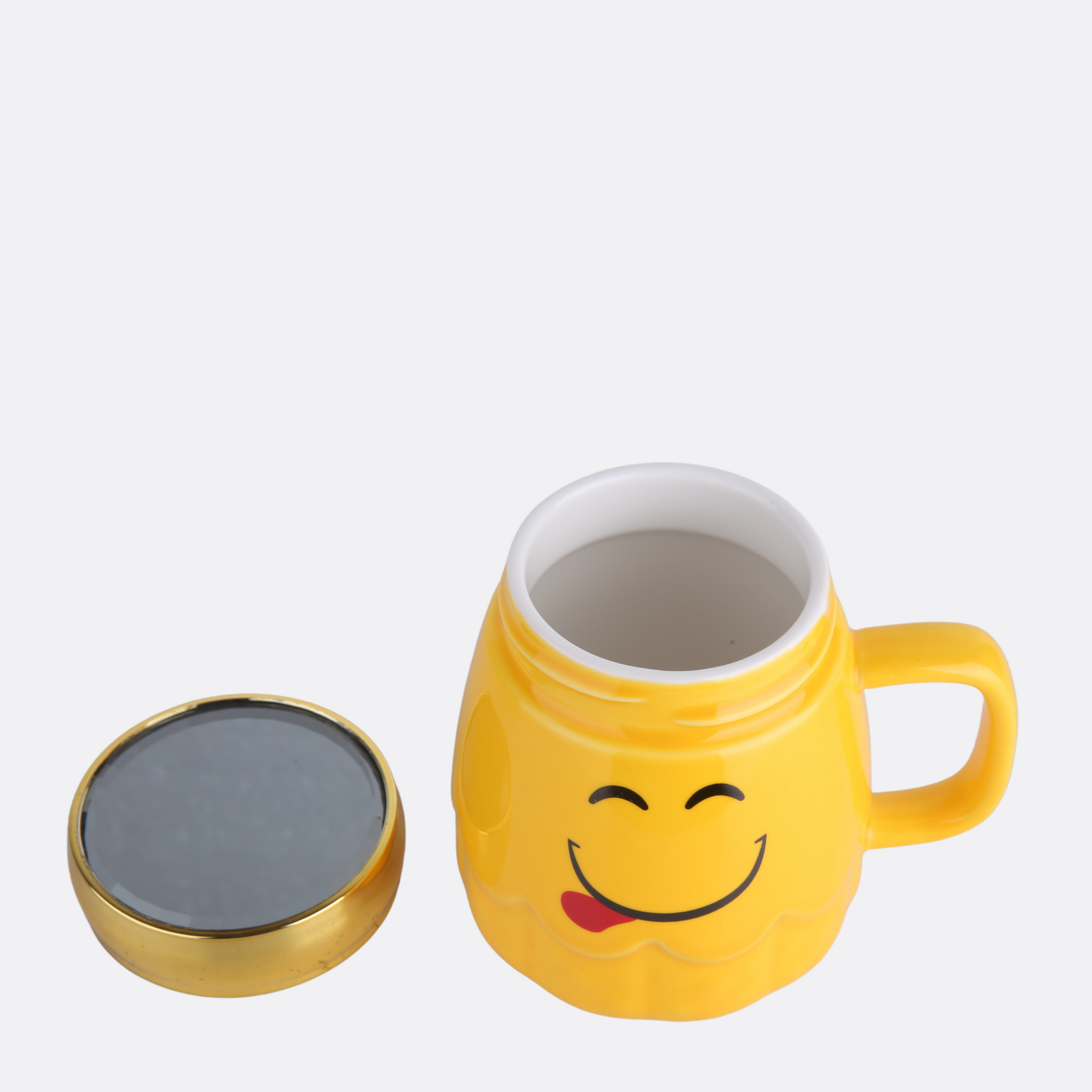 Emoji Mug With Lid