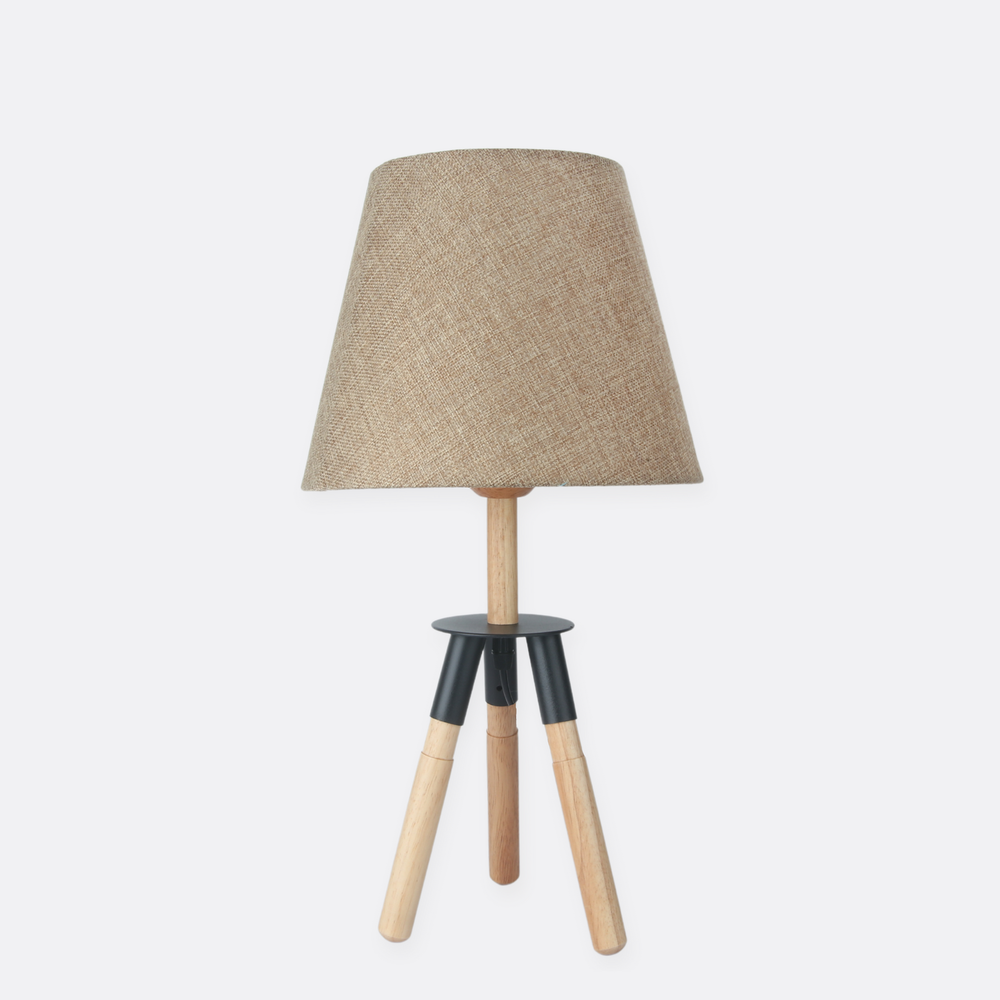Tripod Wooden Lamp