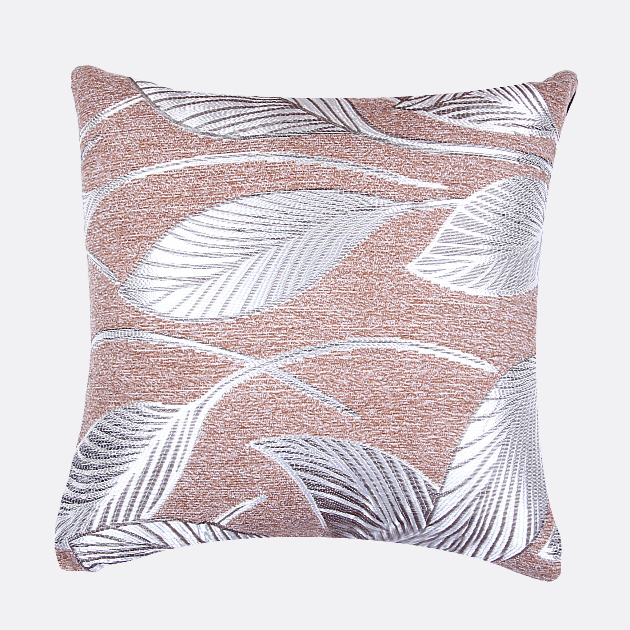 Textured leaves Cushion Cover