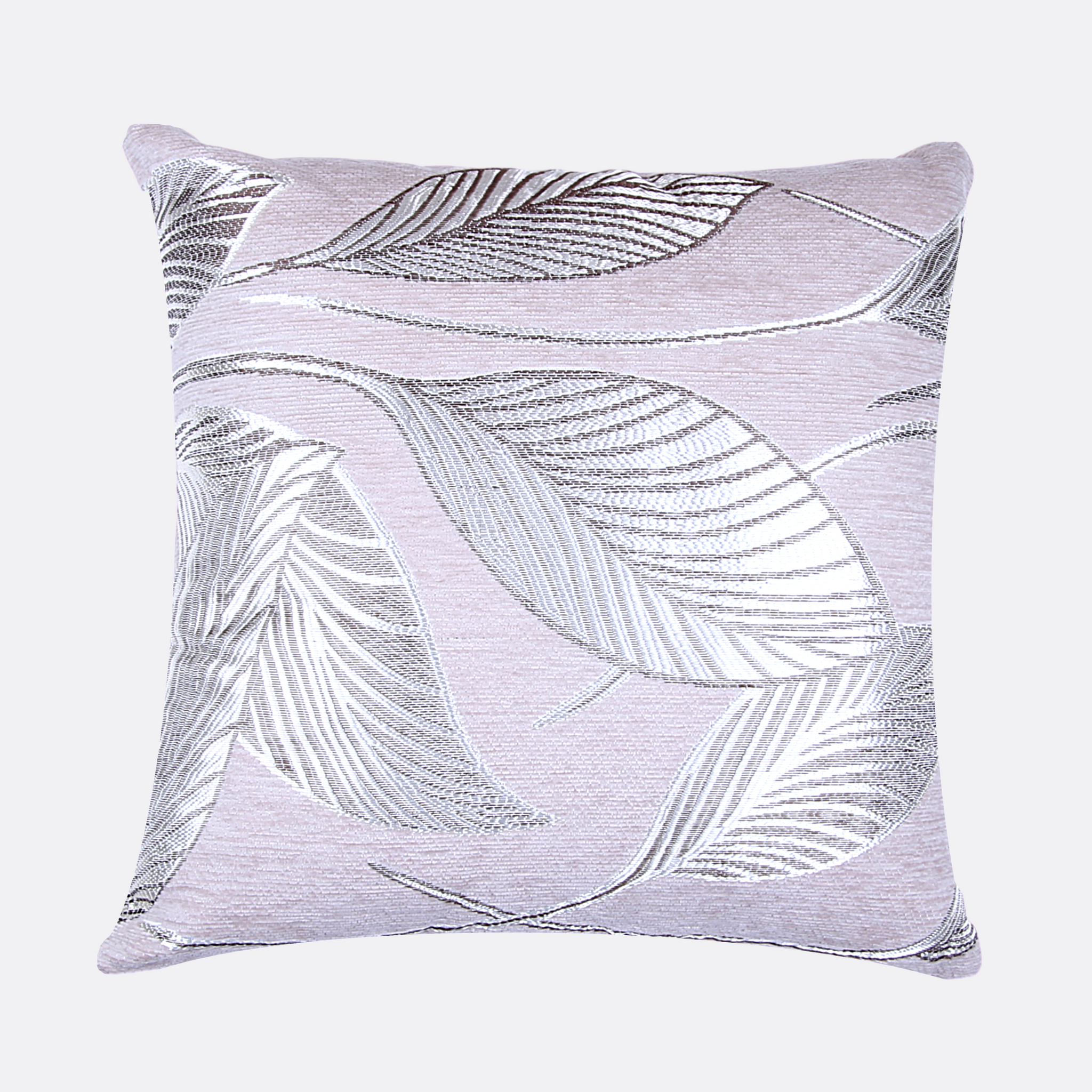 Textured leaves Cushion Cover
