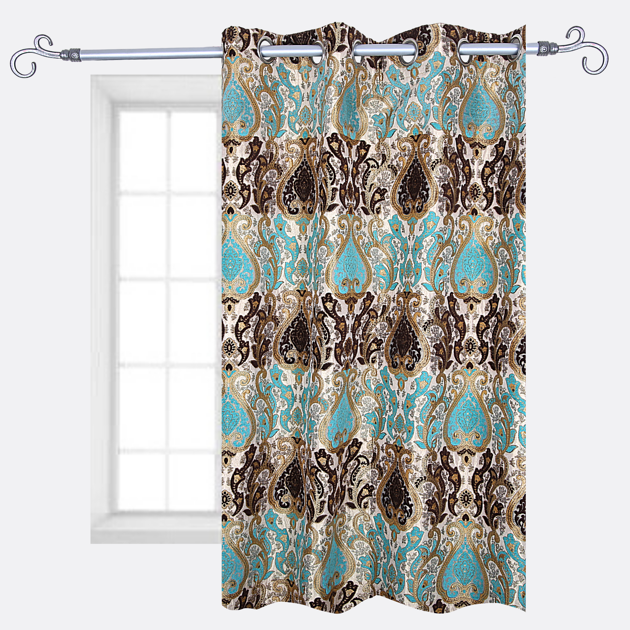 Colette Textured Grommet curtain