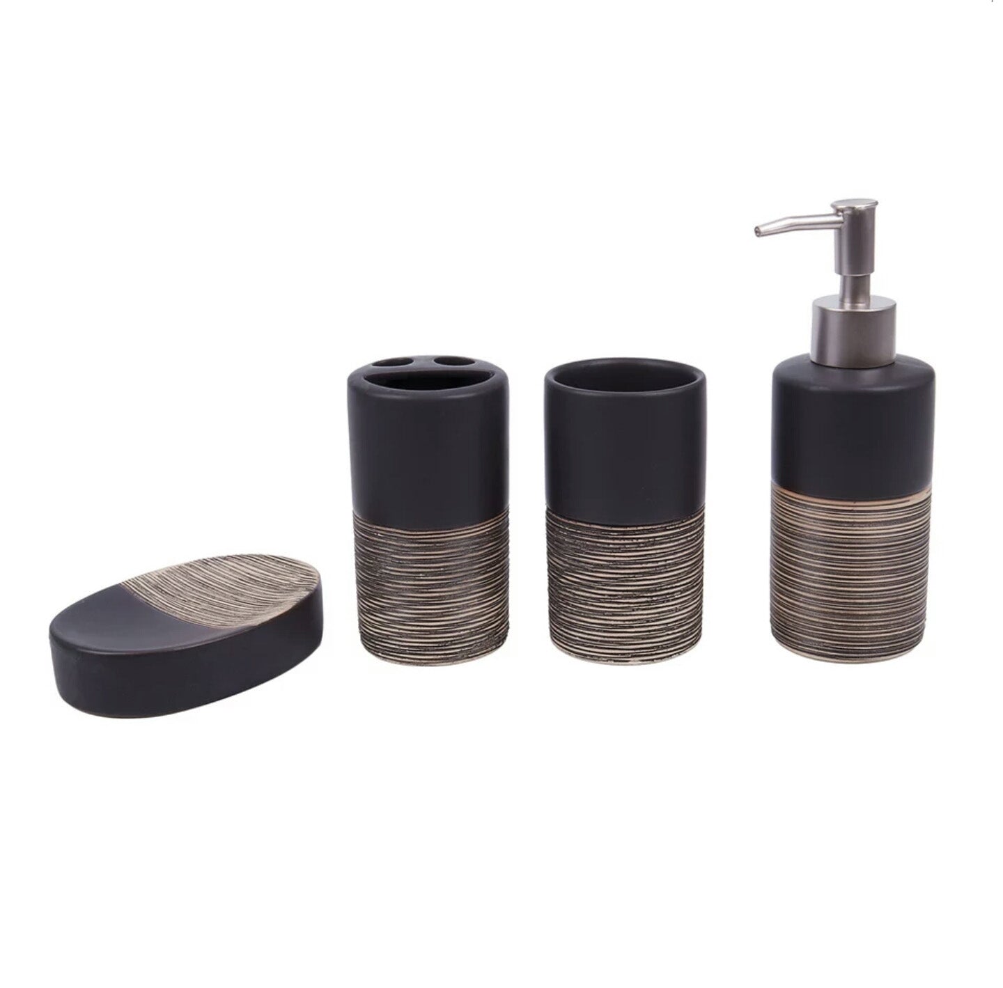 Self Textured Bath Set