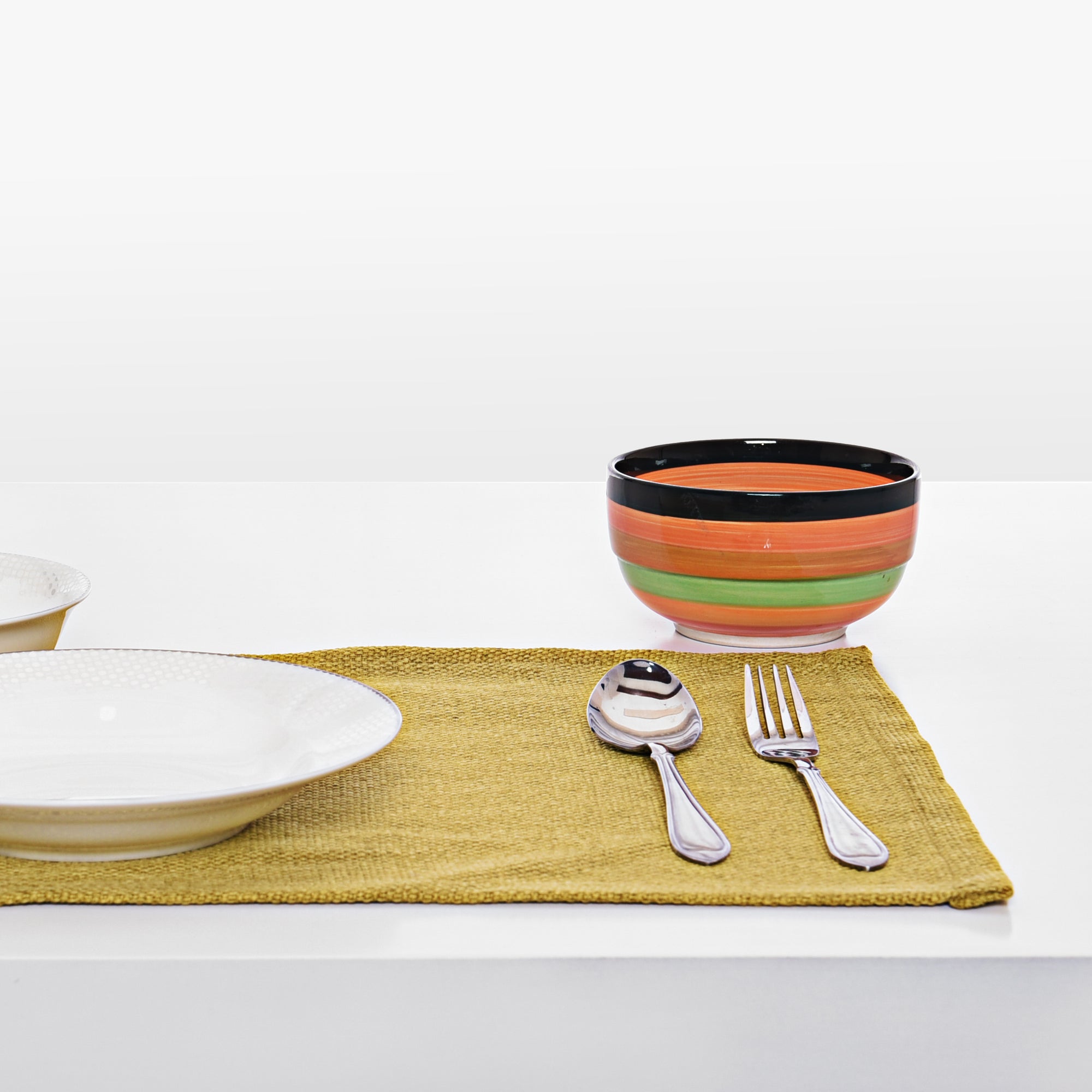 Angular Lemon place Mat